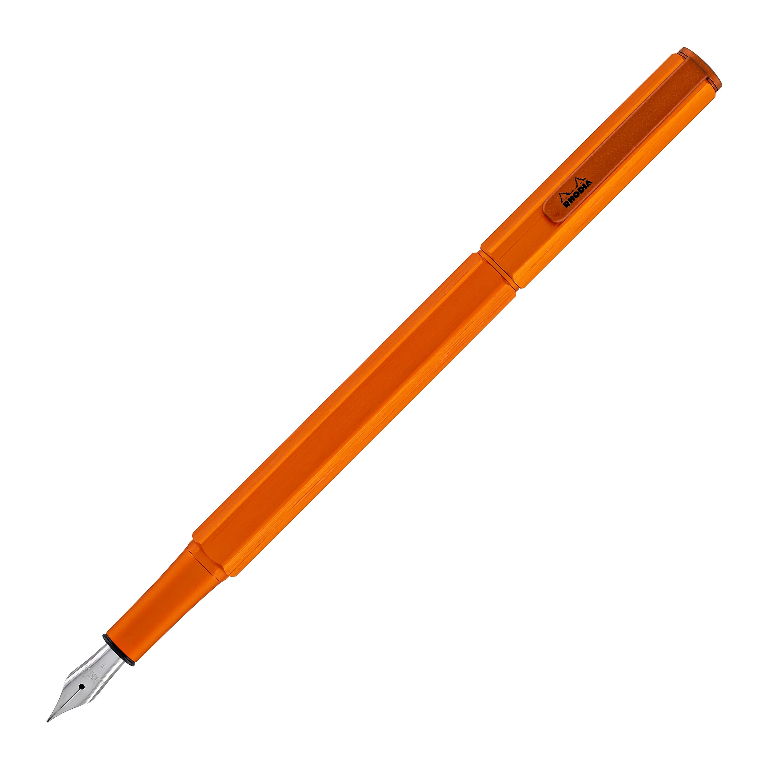 1024-rhodia-script-fountain-pen-in-orange-3.webp Rhodia Script Fountain Pen in Orange