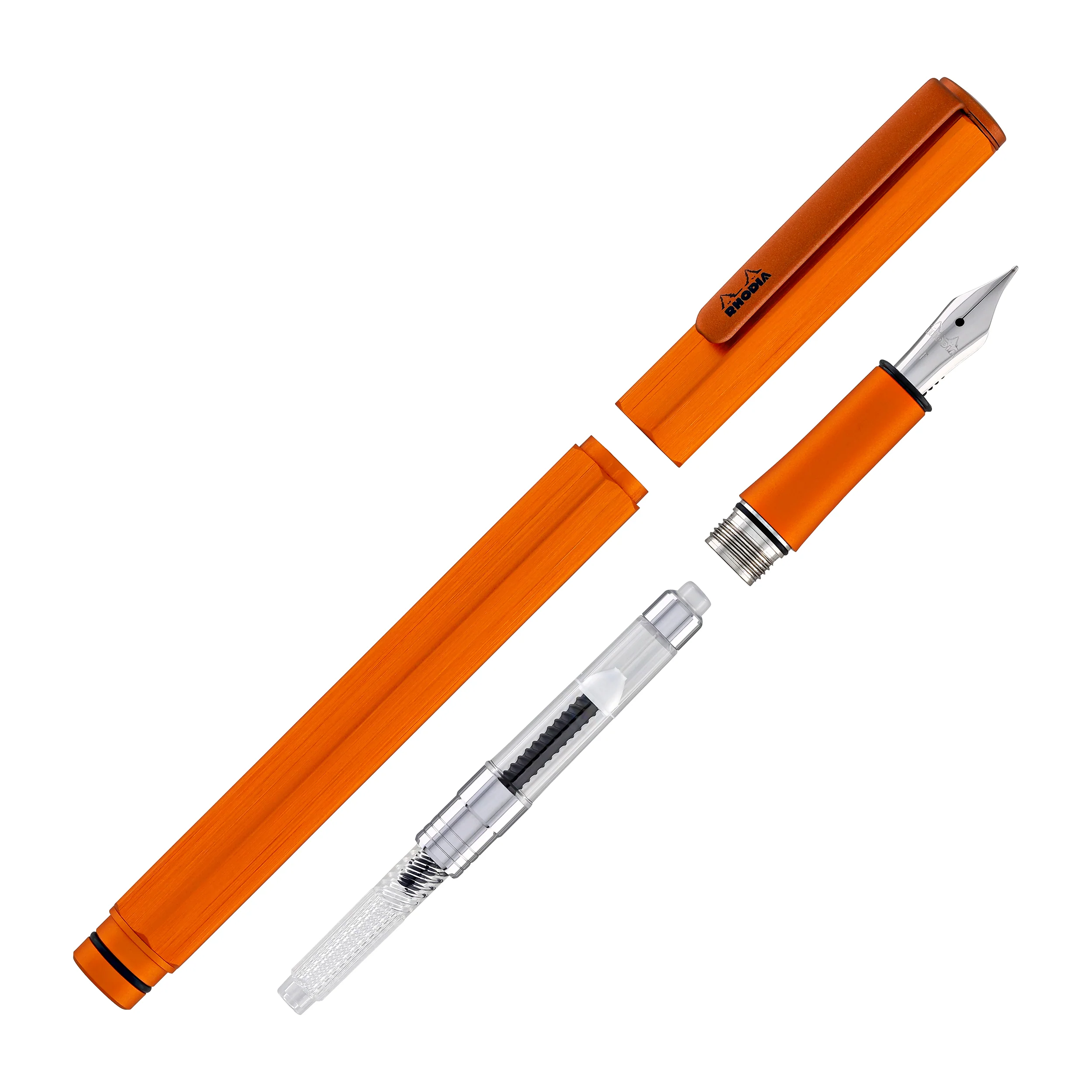1024-rhodia-script-fountain-pen-in-orange-8.webp Rhodia Script Fountain Pen in Orange