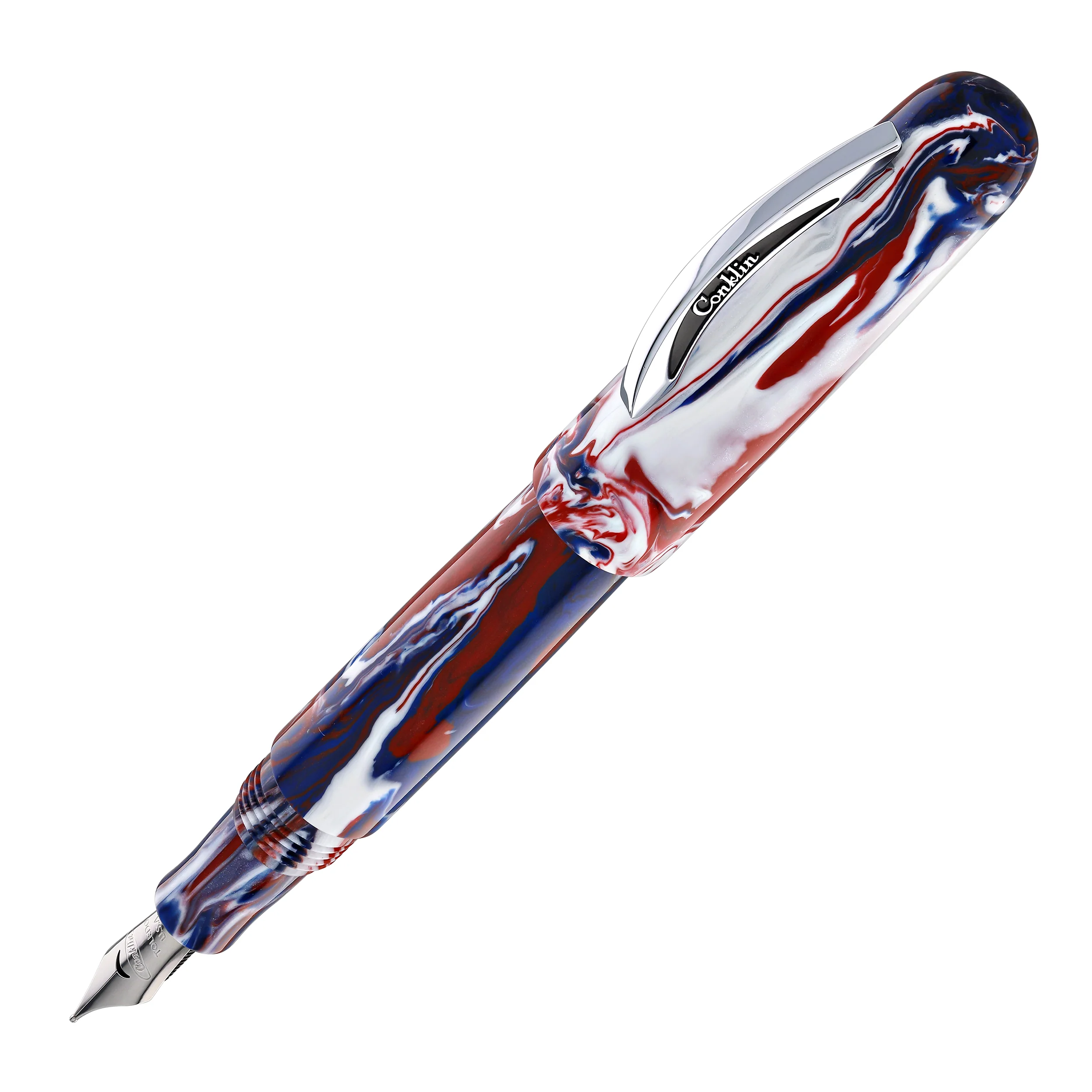 1027-conklin-all-american-fountain-pen-in-usa-250th-anniversary-edition-1.webp Conklin All American Fountain Pen in USA 250th Anniversary Edition