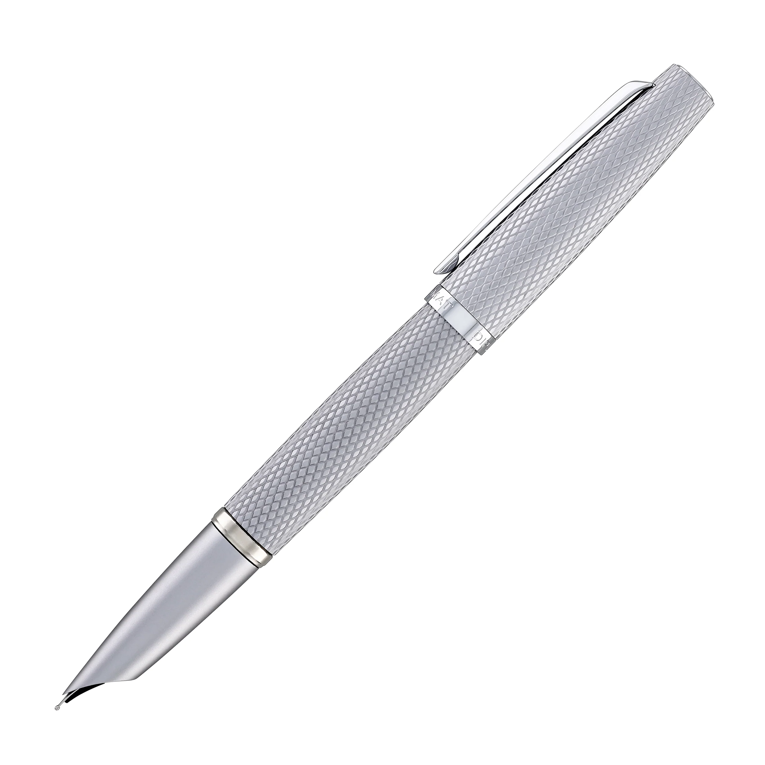 1034-diplomat-viper-fountain-pen-in-silver-guilloche-fine-medium-nb-5.webp Diplomat Viper Fountain Pen in Silver Guilloche - Fine/Medium Nb