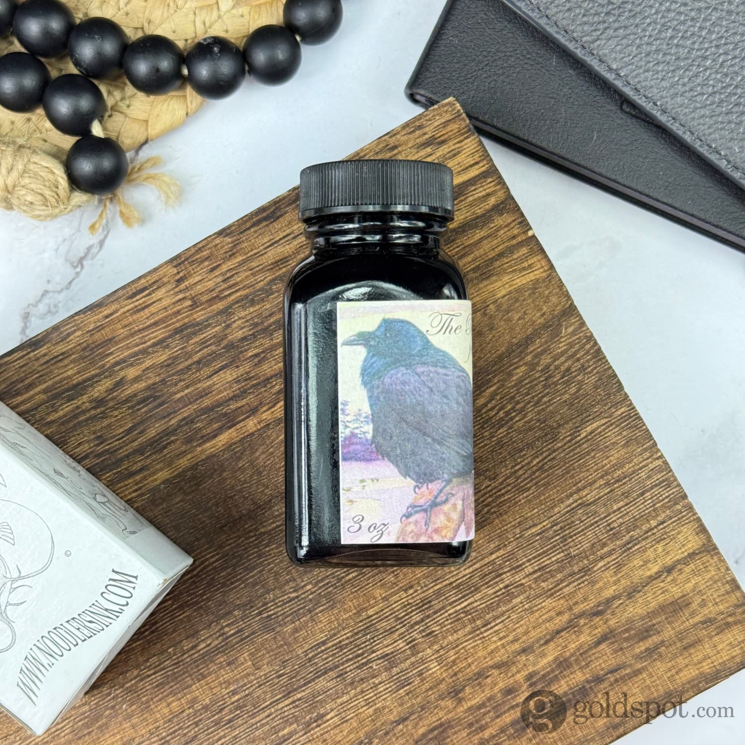 Noodler's Raven Black Fountain Pen Ink - 3oz Bottle