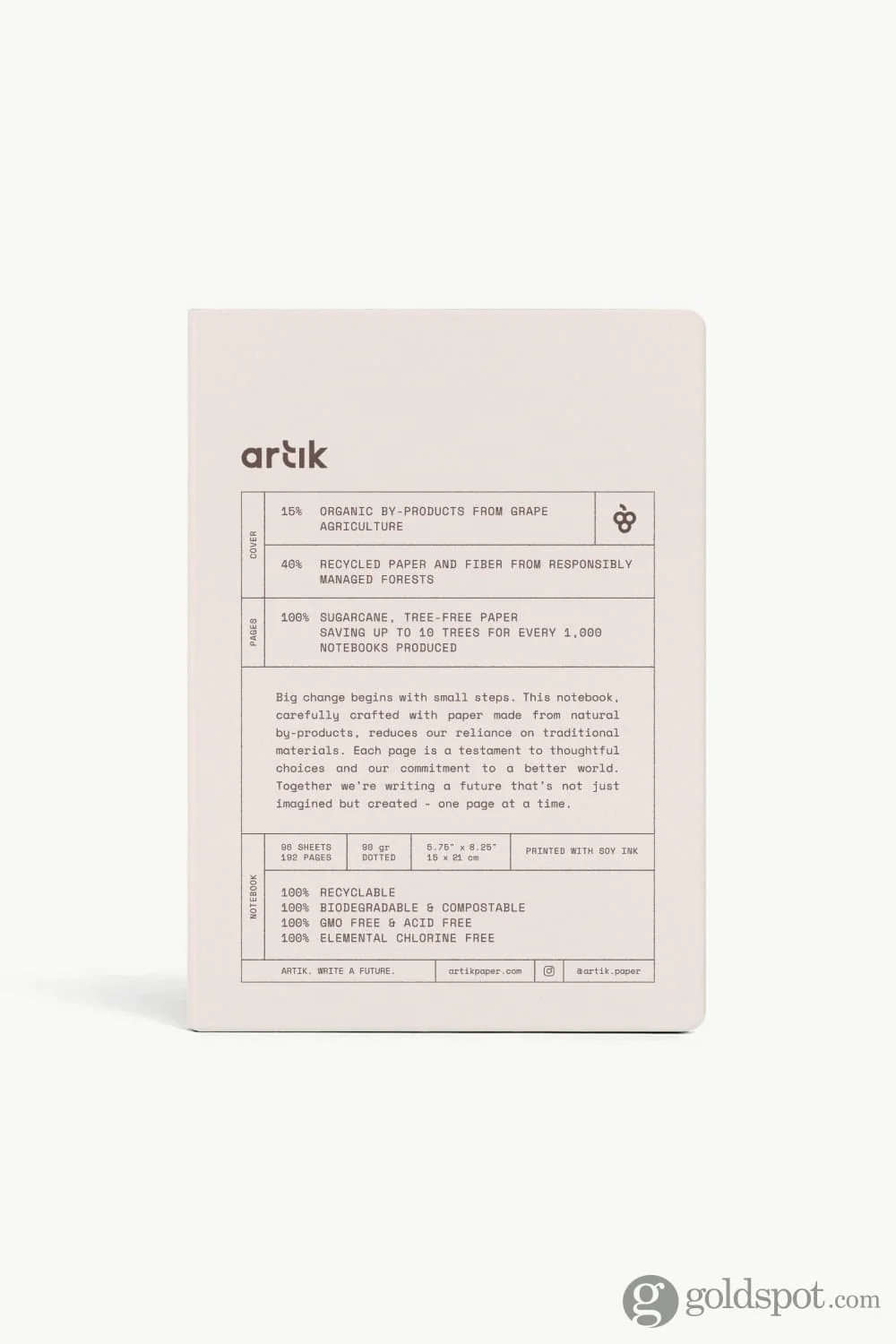 Artik A5 Notebook in Grape