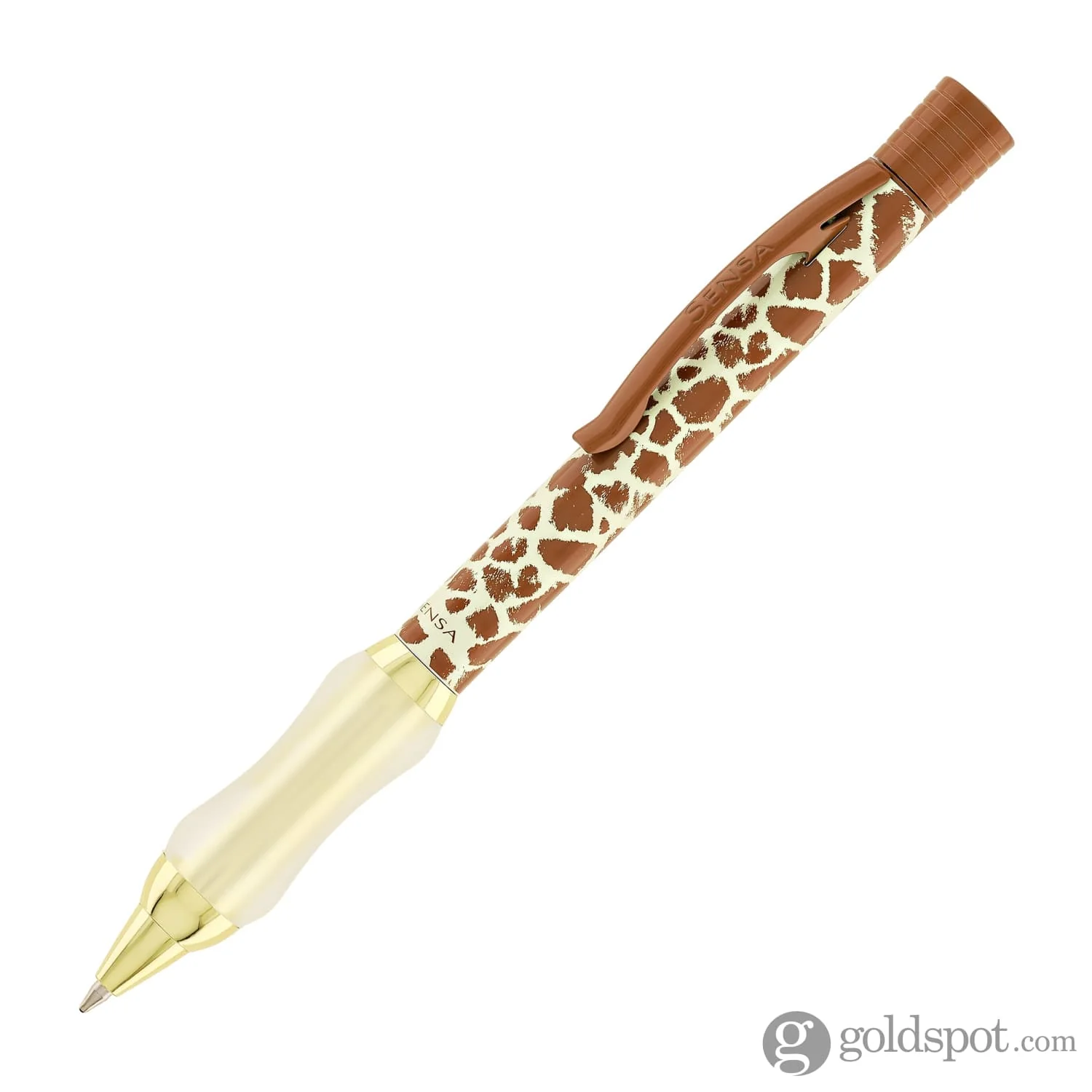 1061-sensa-safari-ballpoint-pen-in-giraffe-4.webp Sensa Safari Ballpoint Pen in Giraffe