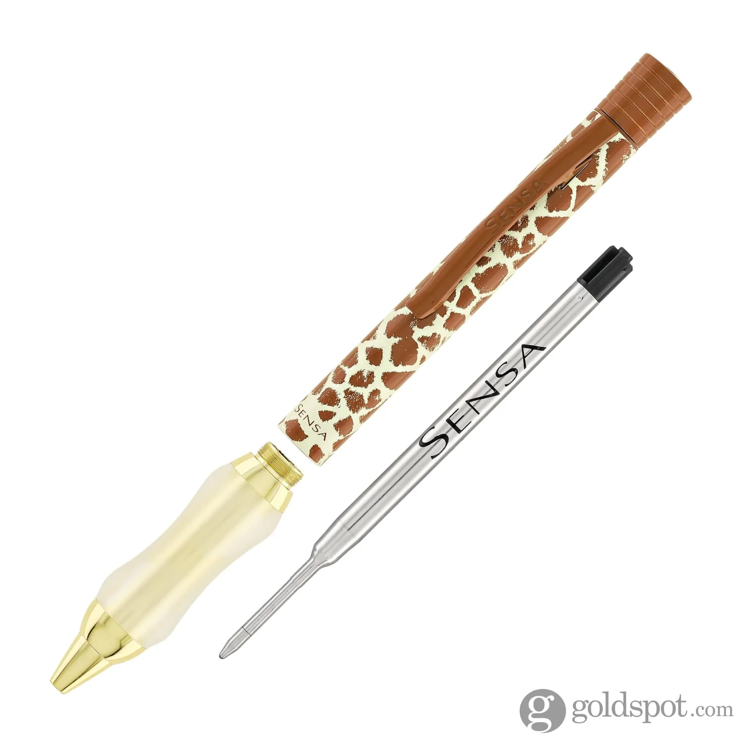 1061-sensa-safari-ballpoint-pen-in-giraffe-7.webp Sensa Safari Ballpoint Pen in Giraffe