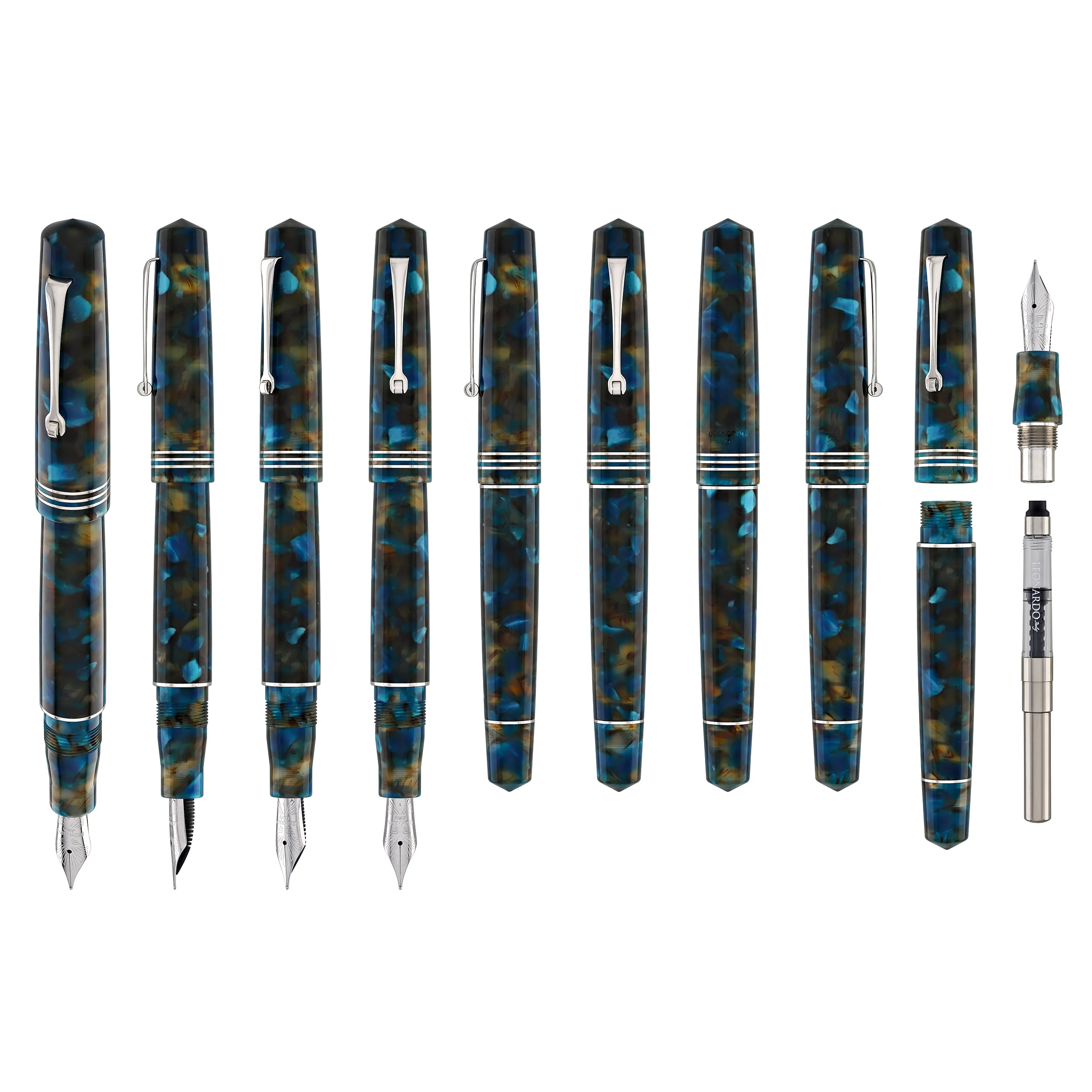 Leonardo Momento Zero Fountain Pen in Pausilya