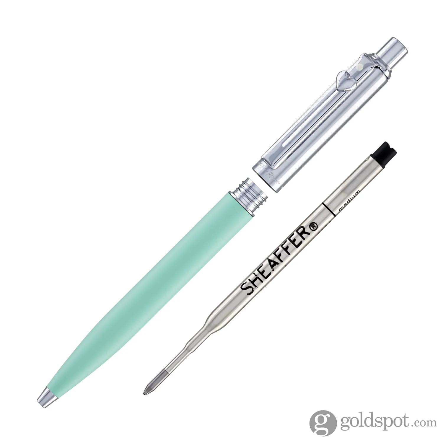 1112-sheaffer-x-emily-in-paris-sentinel-ballpoint-pen-in-green-6.webp Sheaffer x Emily in Paris Sentinel Ballpoint Pen in Green