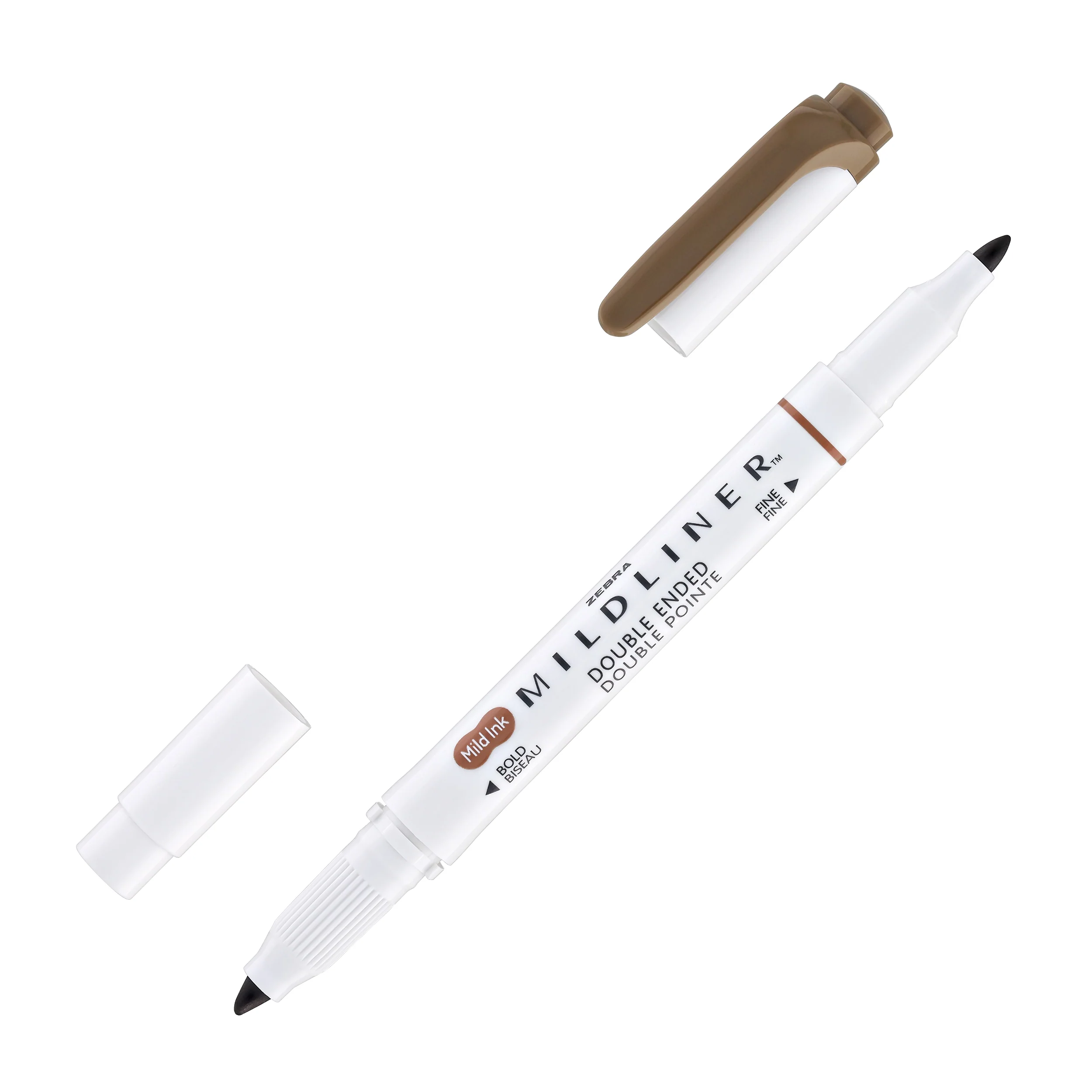 1121-zebra-mildliner-dual-tip-highlighter-in-brown-2.webp Zebra Mildliner Dual-Tip Highlighter in Brown