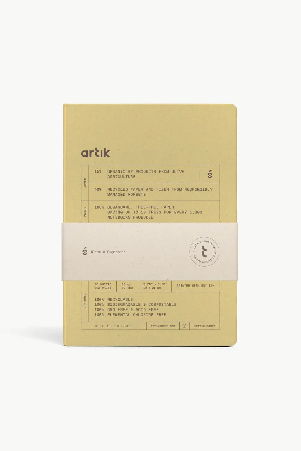 1137-artik-a5-notebook-in-olive-1.webp Artik A5 Notebook in Olive