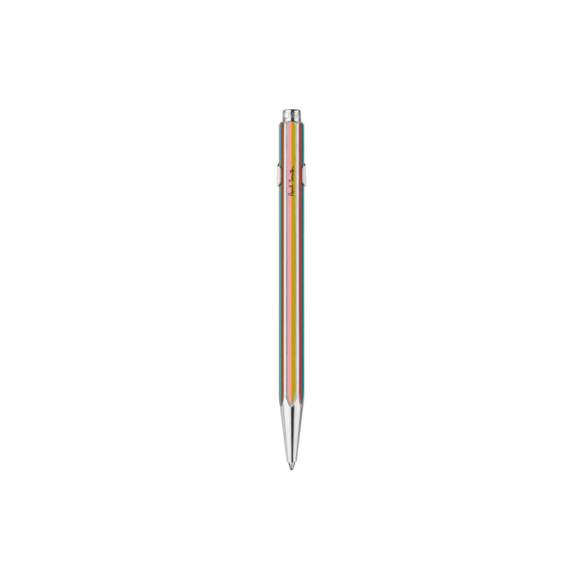 1156-caran-d-ache-849-paul-smith-5-ballpoint-pen-in-silver-medium-2.webp Caran d'Ache 849 Paul Smith 5 Ballpoint Pen in Silver - Medium