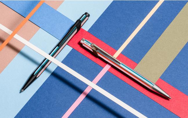 1156-caran-d-ache-849-paul-smith-5-ballpoint-pen-in-silver-medium-5.jpg Caran d'Ache 849 Paul Smith 5 Ballpoint Pen in Silver - Medium