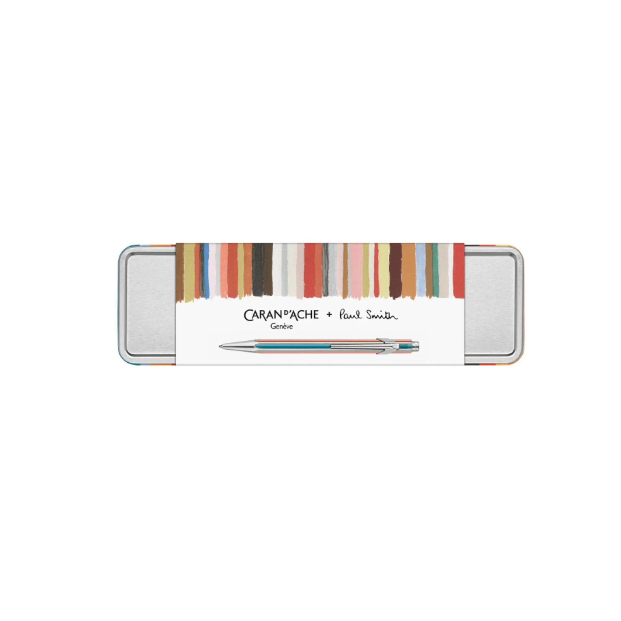 1156-caran-d-ache-849-paul-smith-5-ballpoint-pen-in-silver-medium-7.webp Caran d'Ache 849 Paul Smith 5 Ballpoint Pen in Silver - Medium