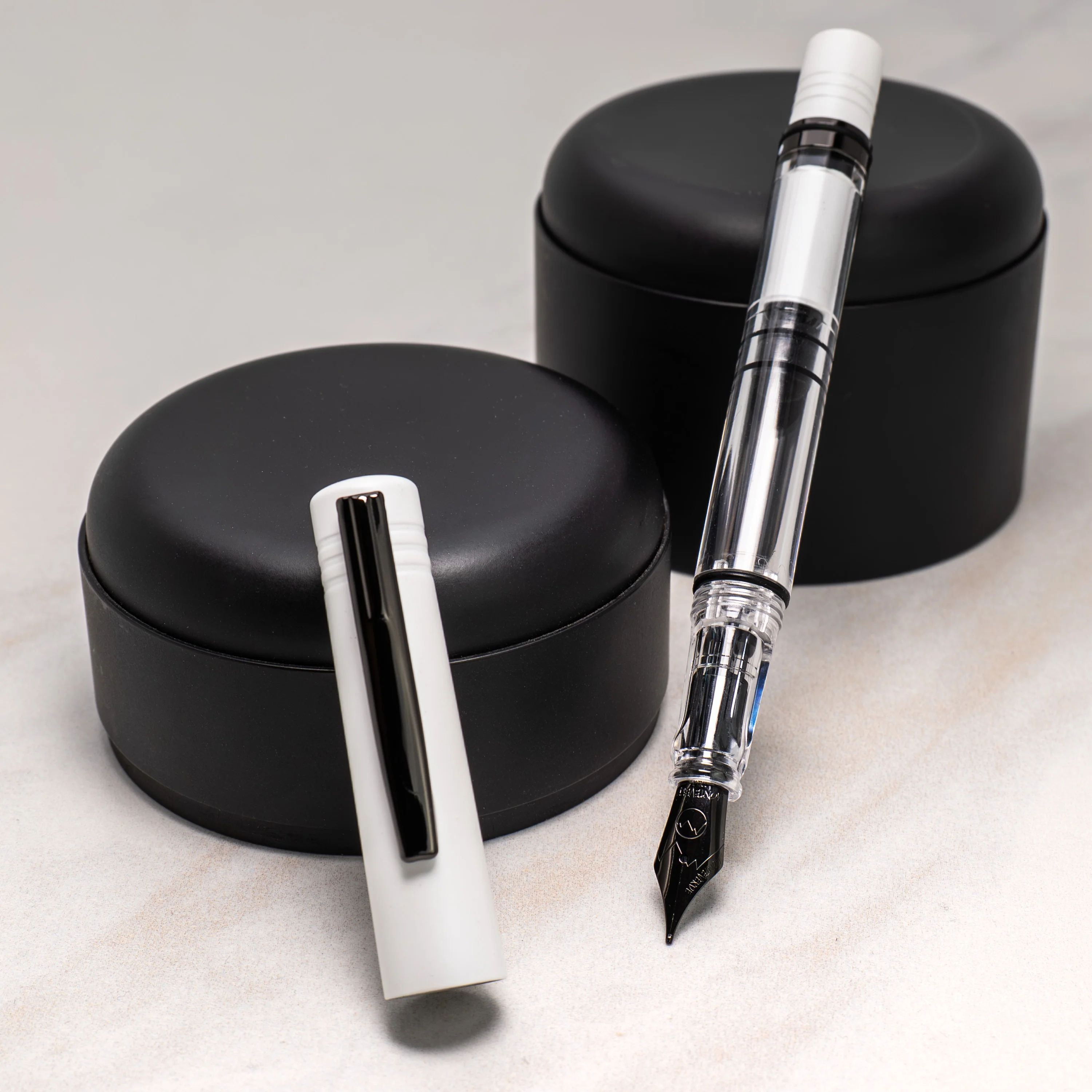 Monteverde USA MP1 Fountain Pen in White Lotus - Limited Edition