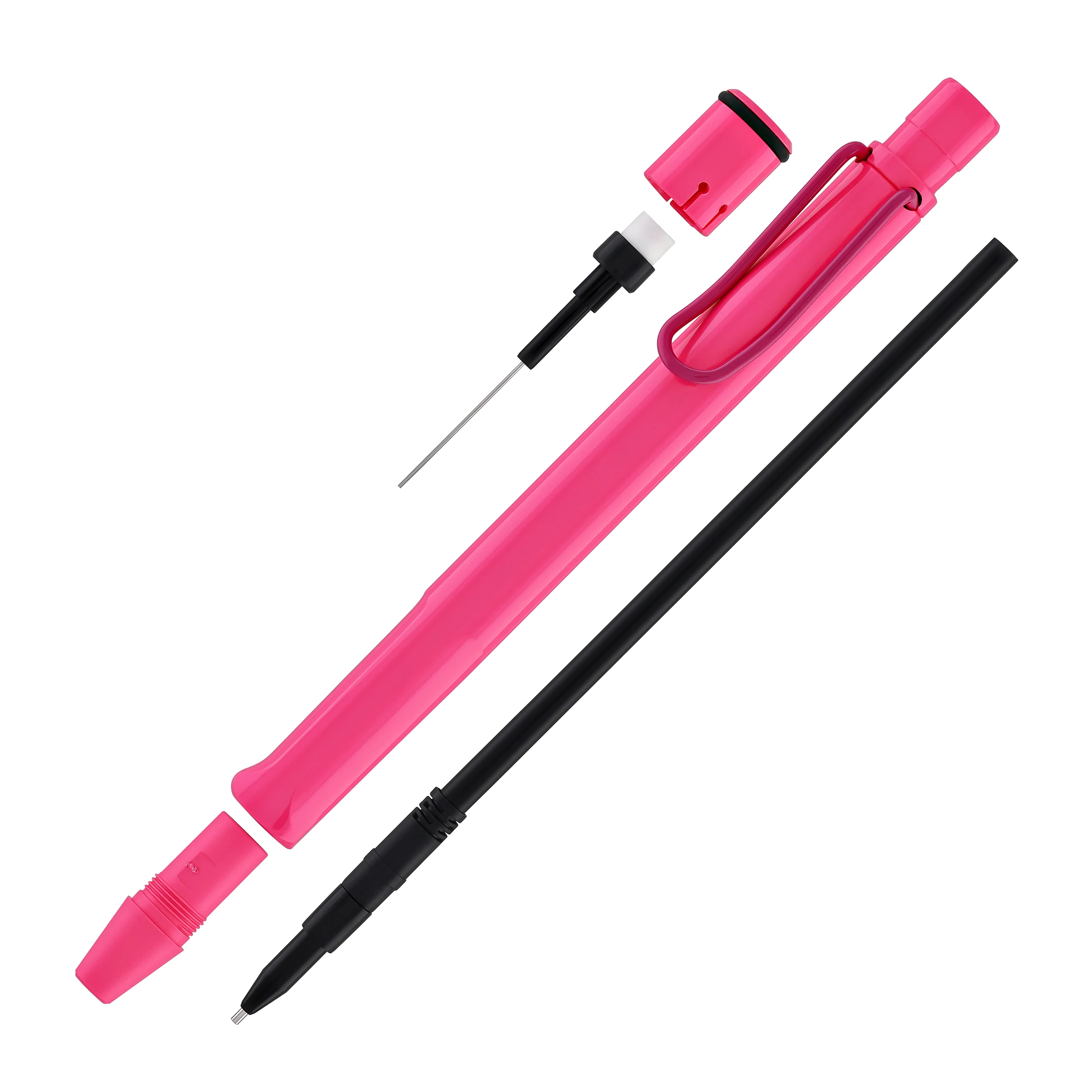 1165-lamy-safari-mechanical-pencil-in-neon-pink-0.5mm-6.webp Lamy Safari Mechanical Pencil in Neon Pink - 0.5mm