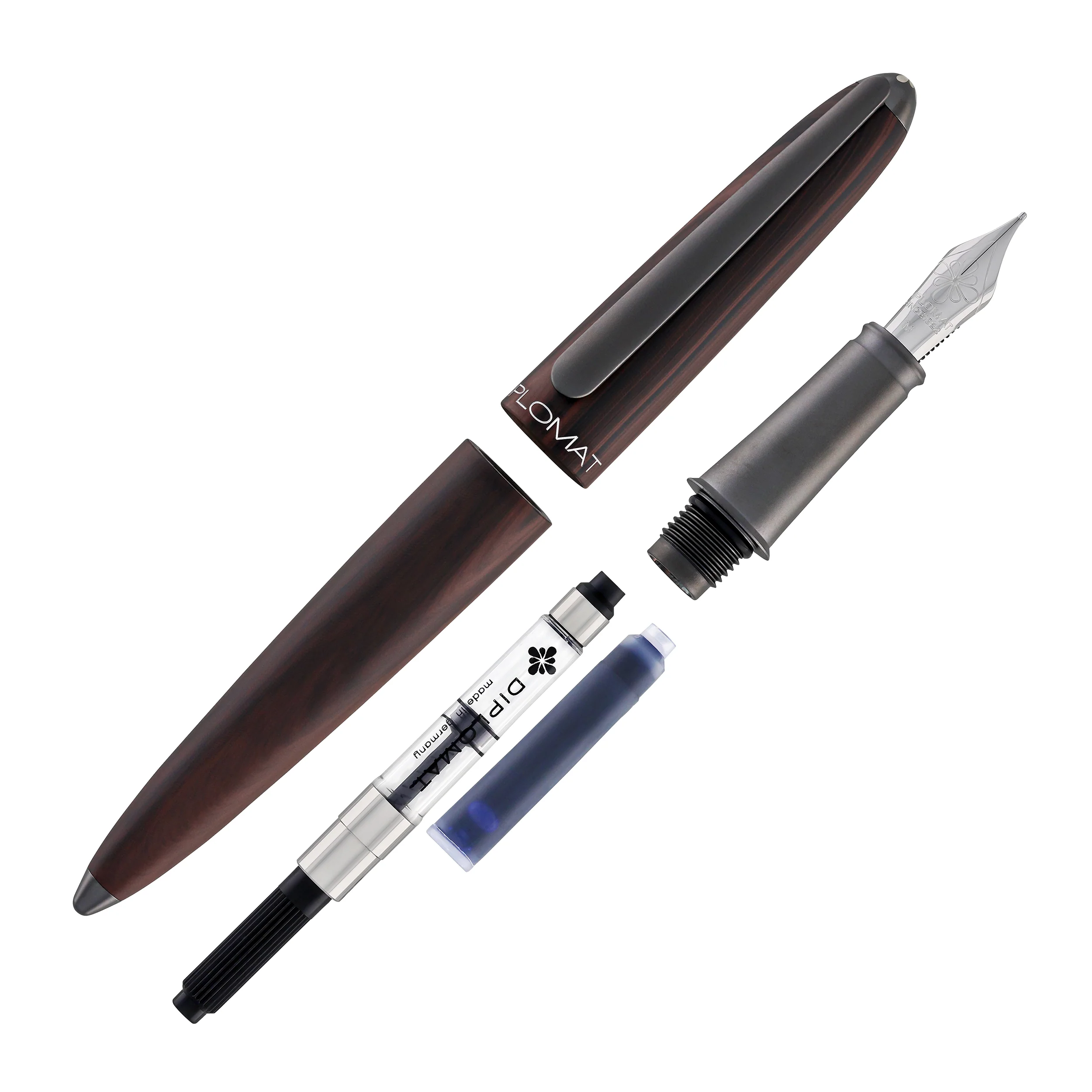 1171-diplomat-aero-fountain-pen-in-black-forest-8.webp Diplomat Aero Fountain Pen in Black Forest