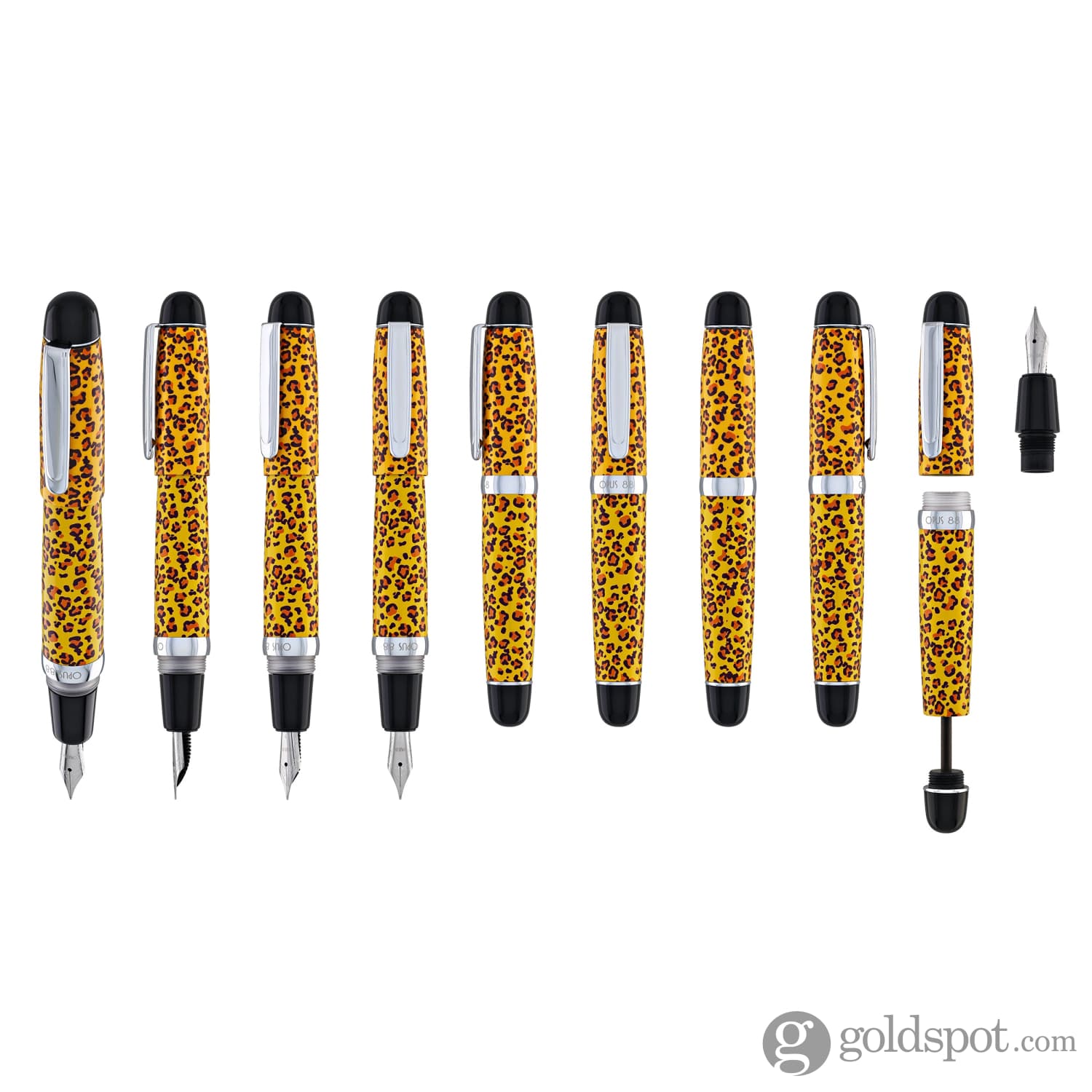 Opus 88 Mini Fountain Pen in Mara Leopard