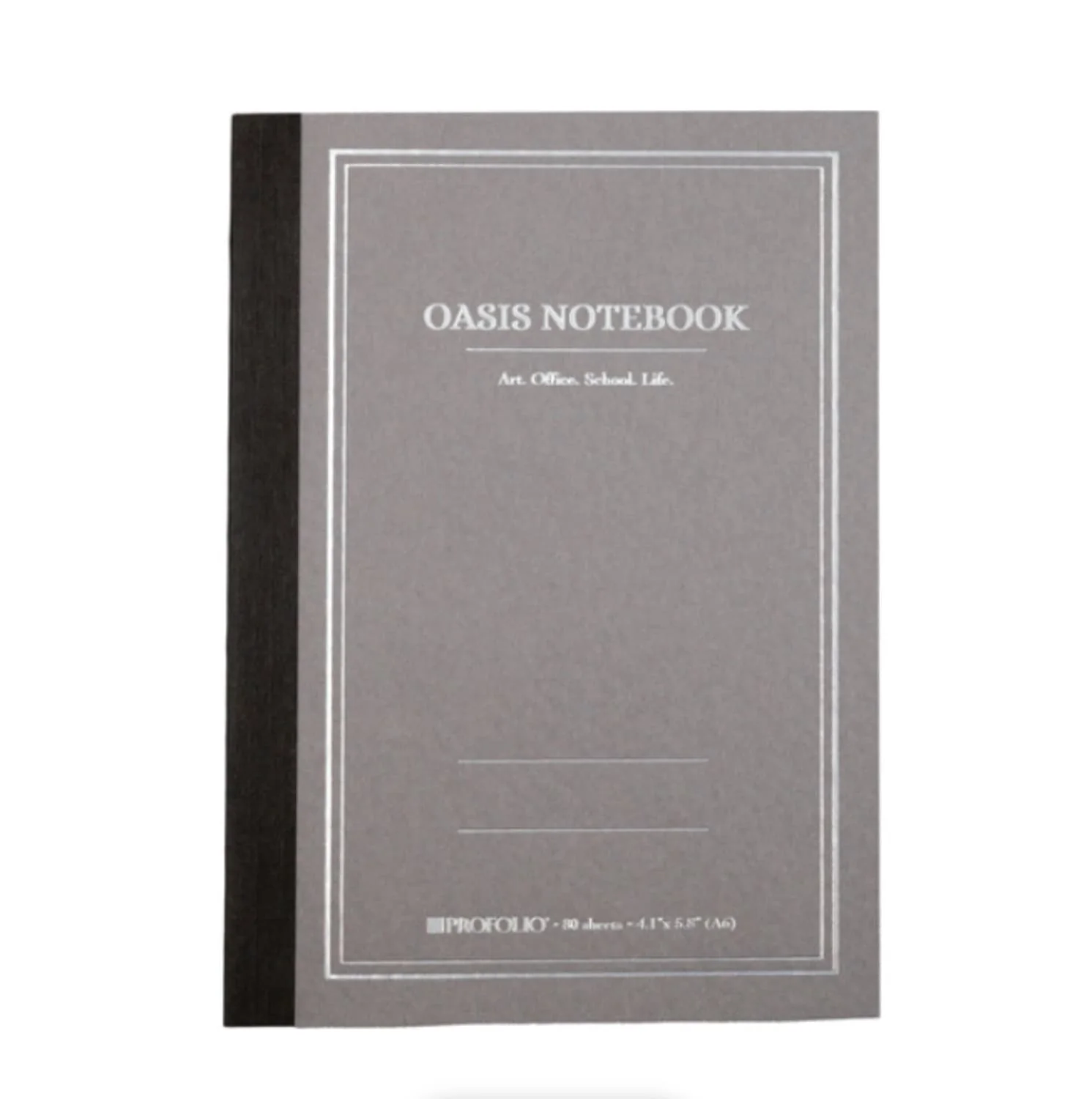 1207-itoya-profolio-oasis-small-notebook-in-gray-a6-1.webp Itoya ProFolio Oasis Small Notebook in Gray - A6