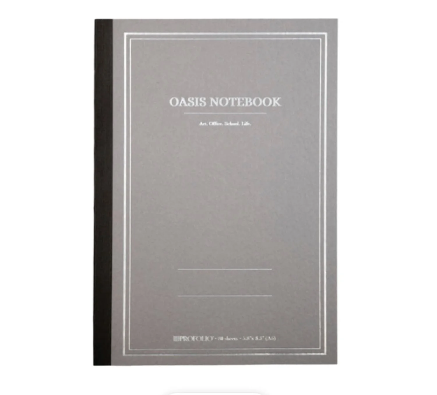 1208-itoya-profolio-oasis-medium-notebook-in-gray-a5-1.webp Itoya ProFolio Oasis Medium Notebook in Gray - A5
