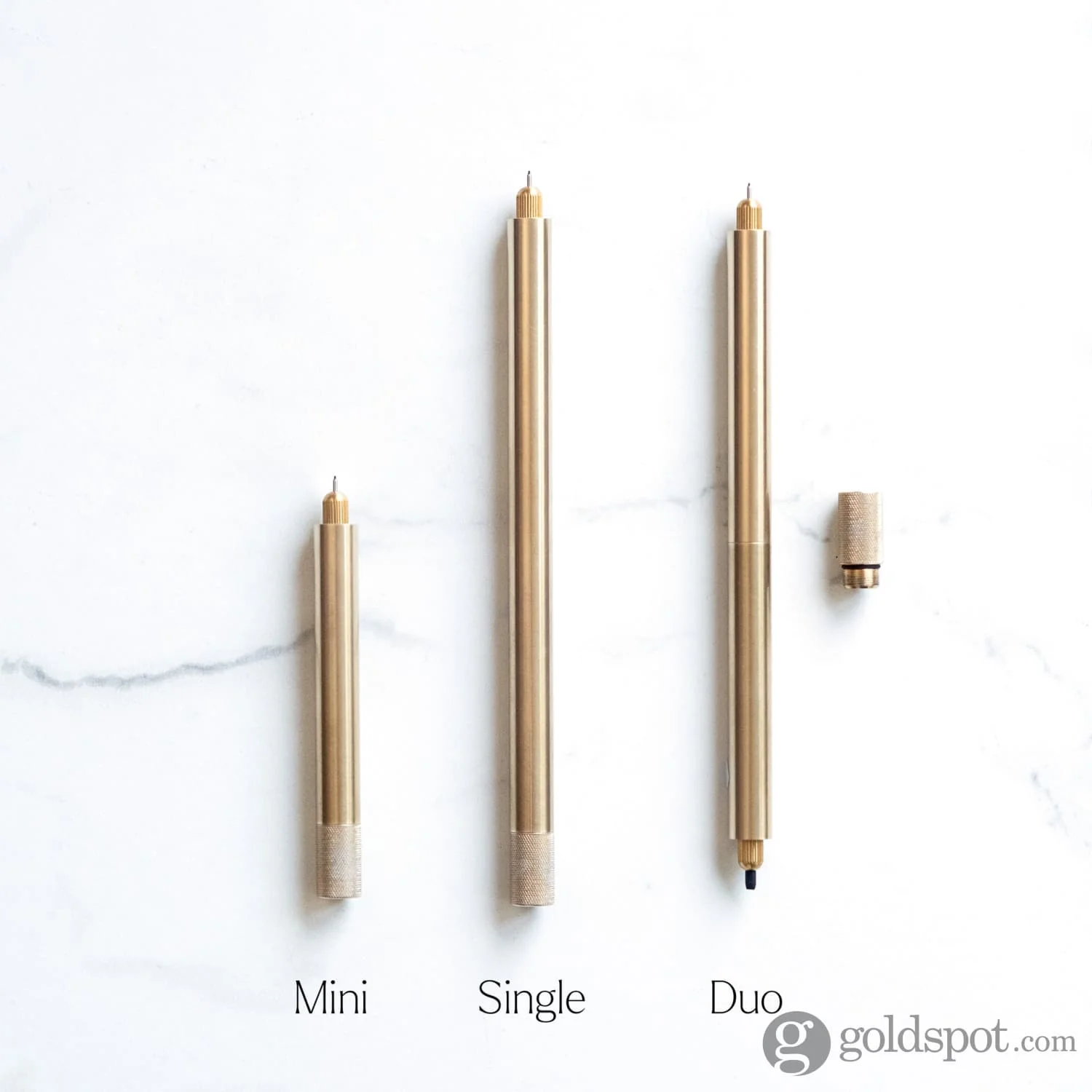1222-tom-s-studio-lumos-refillable-mini-single-tip-pen-in-brass-special-edition-3.webp Tom's Studio Lumos Refillable Mini Single Tip Pen in Brass - Special Edition