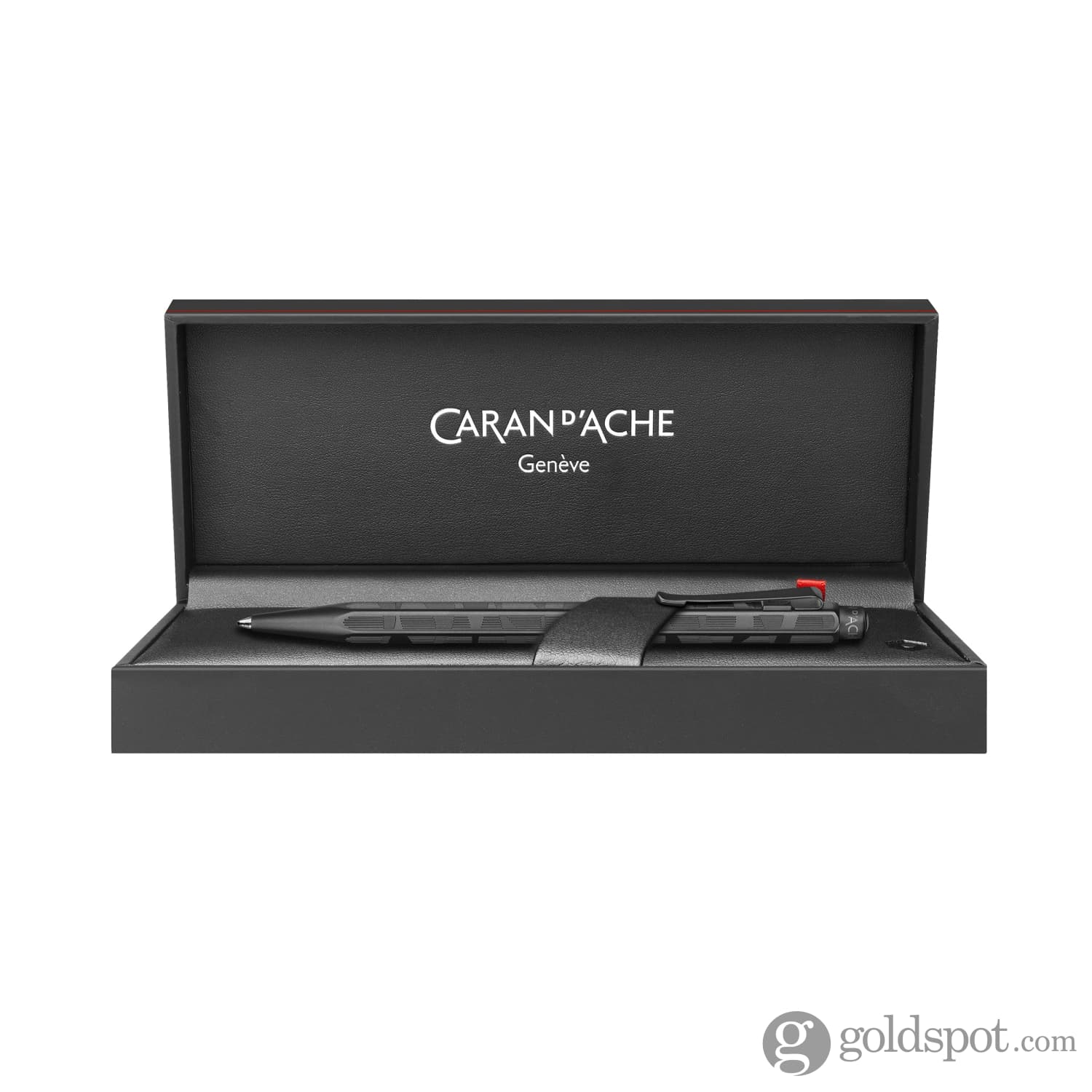 Caran d'Ache Ecridor Ballpoint Pen in Black Lines