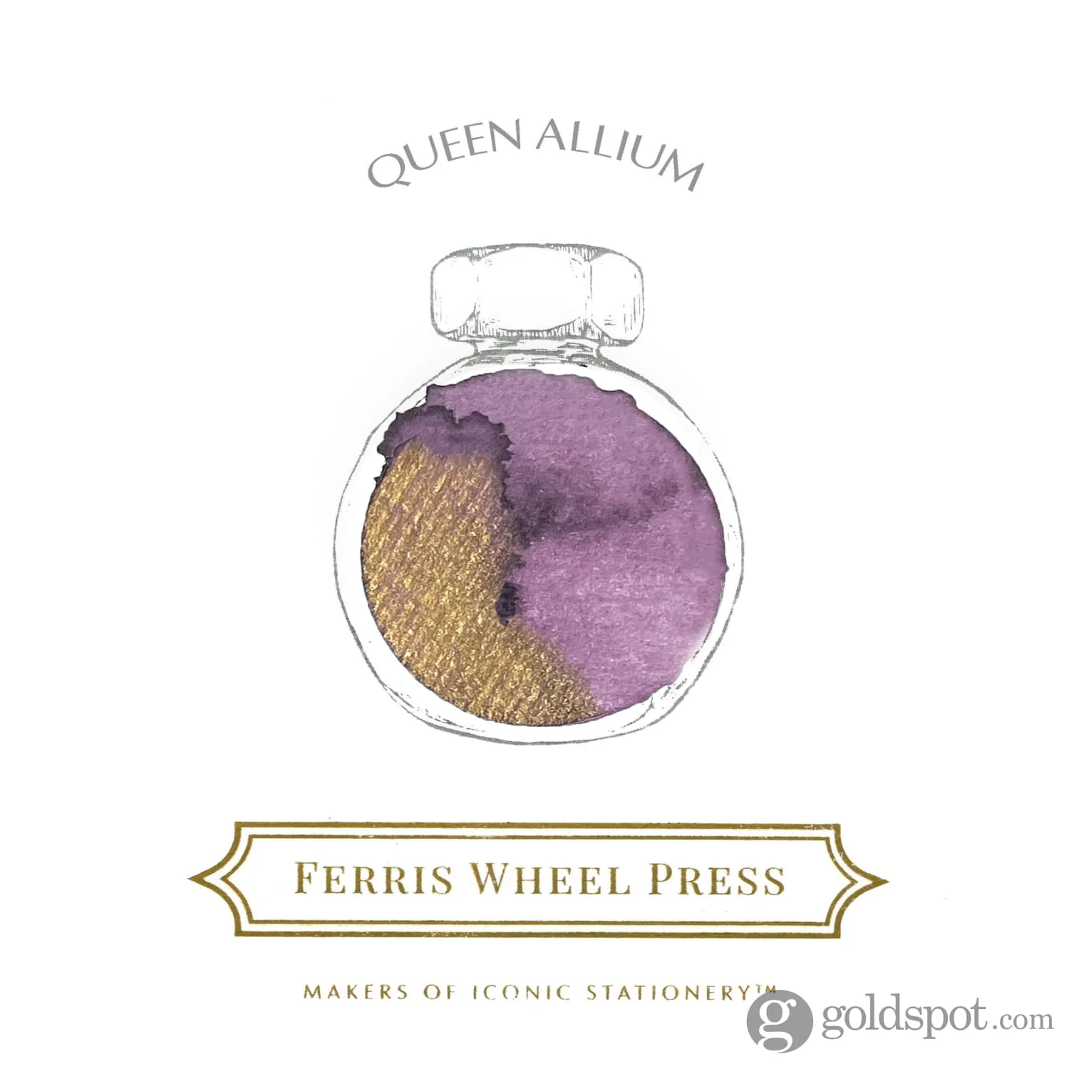 1224-ferris-wheel-press-bottled-ink-pot-in-queen-allium-10ml-3.webp Ferris Wheel Press Bottled Ink Pot in Queen Allium - 10mL