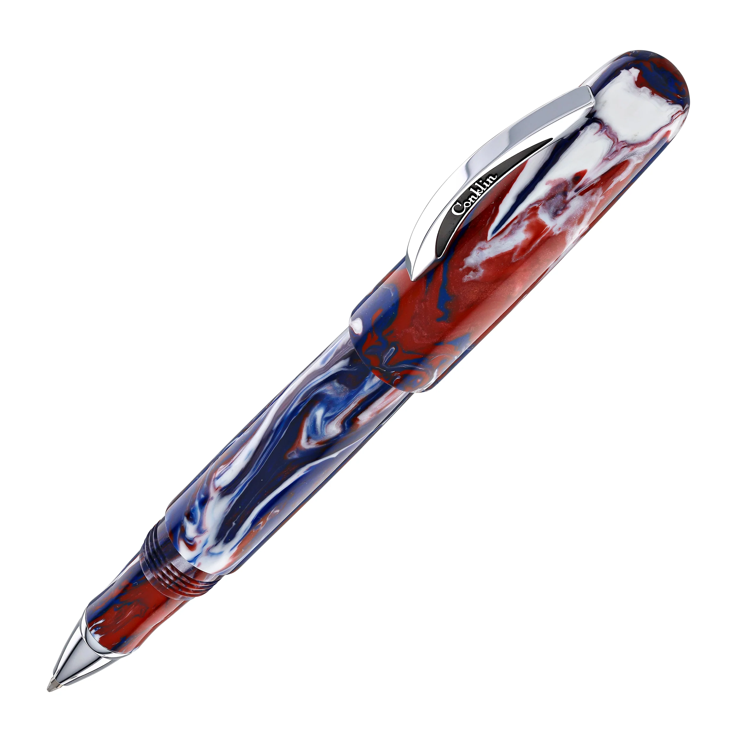 1239-conklin-all-american-rollerball-pen-in-usa-250th-anniversary-edition-1.webp Conklin All American Rollerball Pen in USA 250th Anniversary Edition
