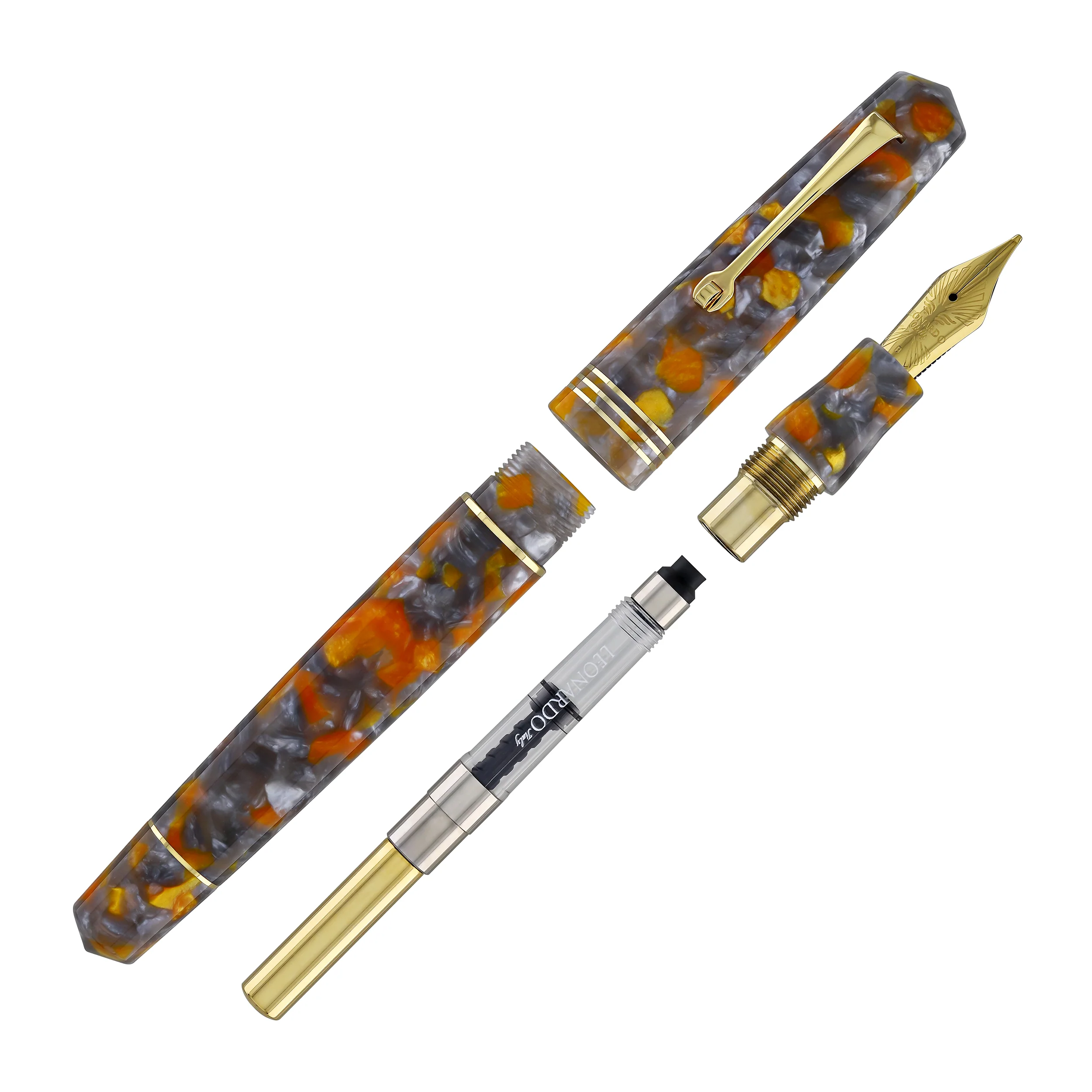 1244-leonardo-momento-zero-fountain-pen-in-lava-e-cenere-7.webp Leonardo Momento Zero Fountain Pen in Lava e Cenere
