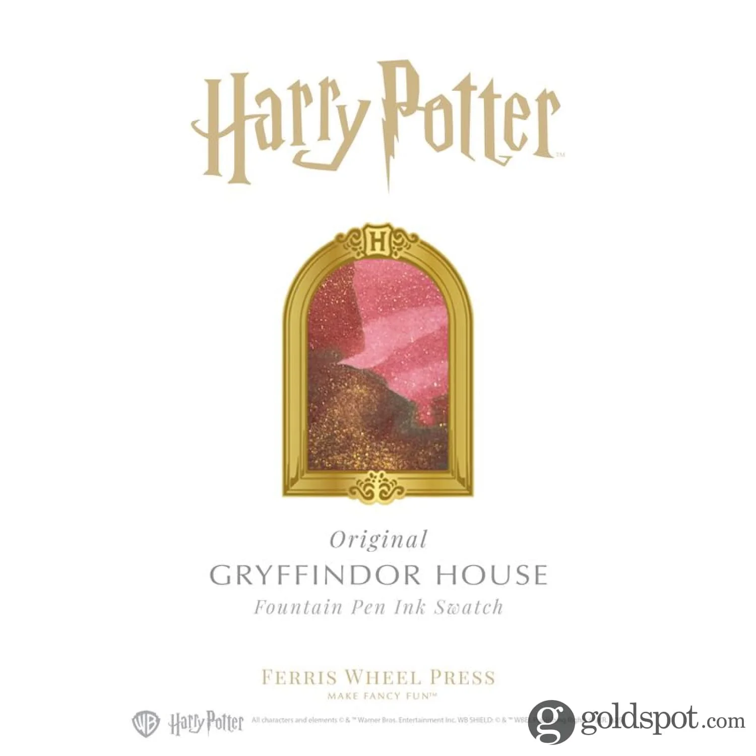 Ferris Wheel Press x Harry Potter Themed Dabbler Pen & Ink Set in Gryffindor