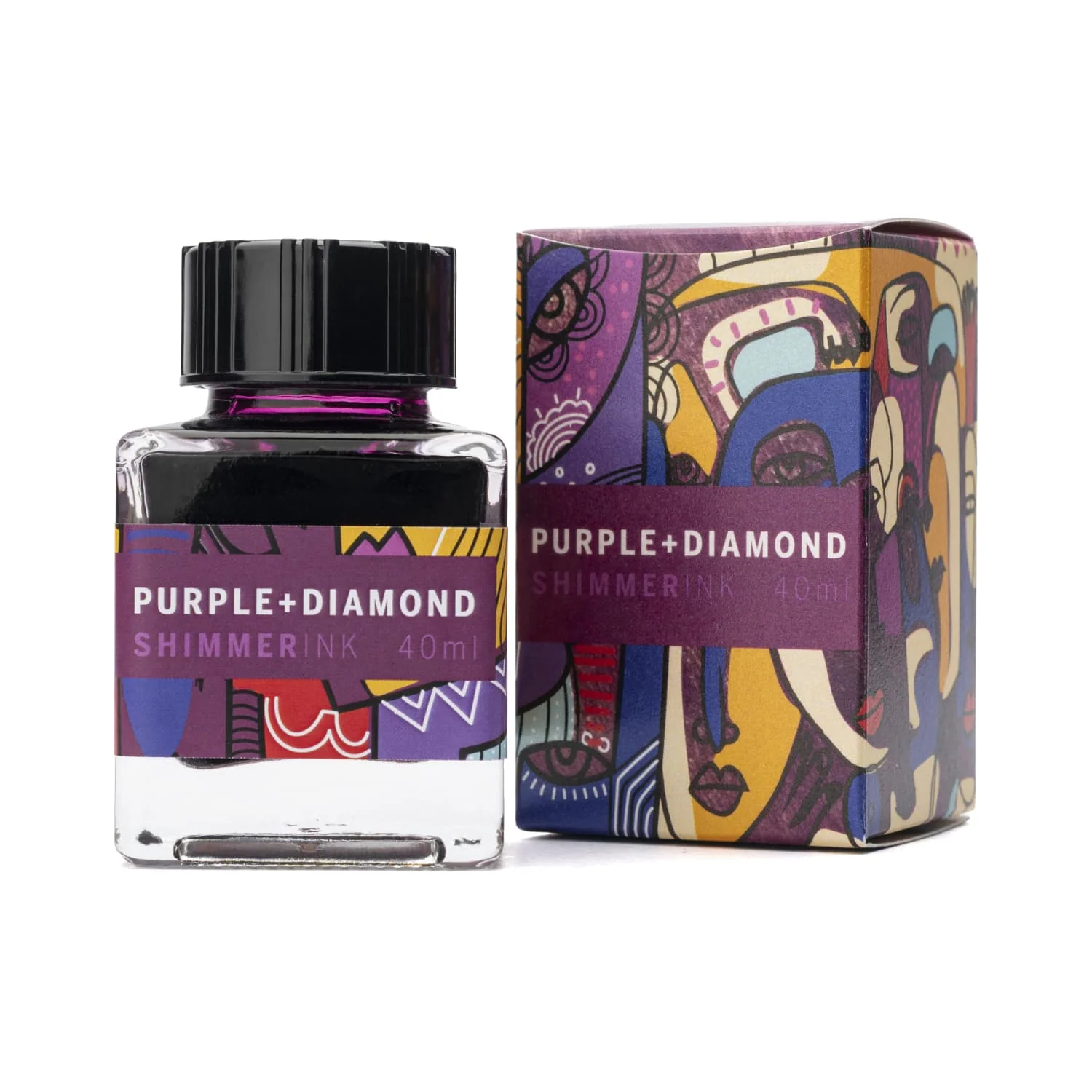 1267-leonardo-officina-shimmer-bottled-ink-in-purple-diamond-40-ml-1.webp Leonardo Officina Shimmer Bottled Ink in Purple Diamond - 40 mL