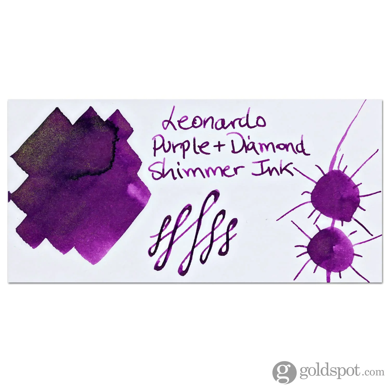 1267-leonardo-officina-shimmer-bottled-ink-in-purple-diamond-40-ml-2.webp Leonardo Officina Shimmer Bottled Ink in Purple Diamond - 40 mL