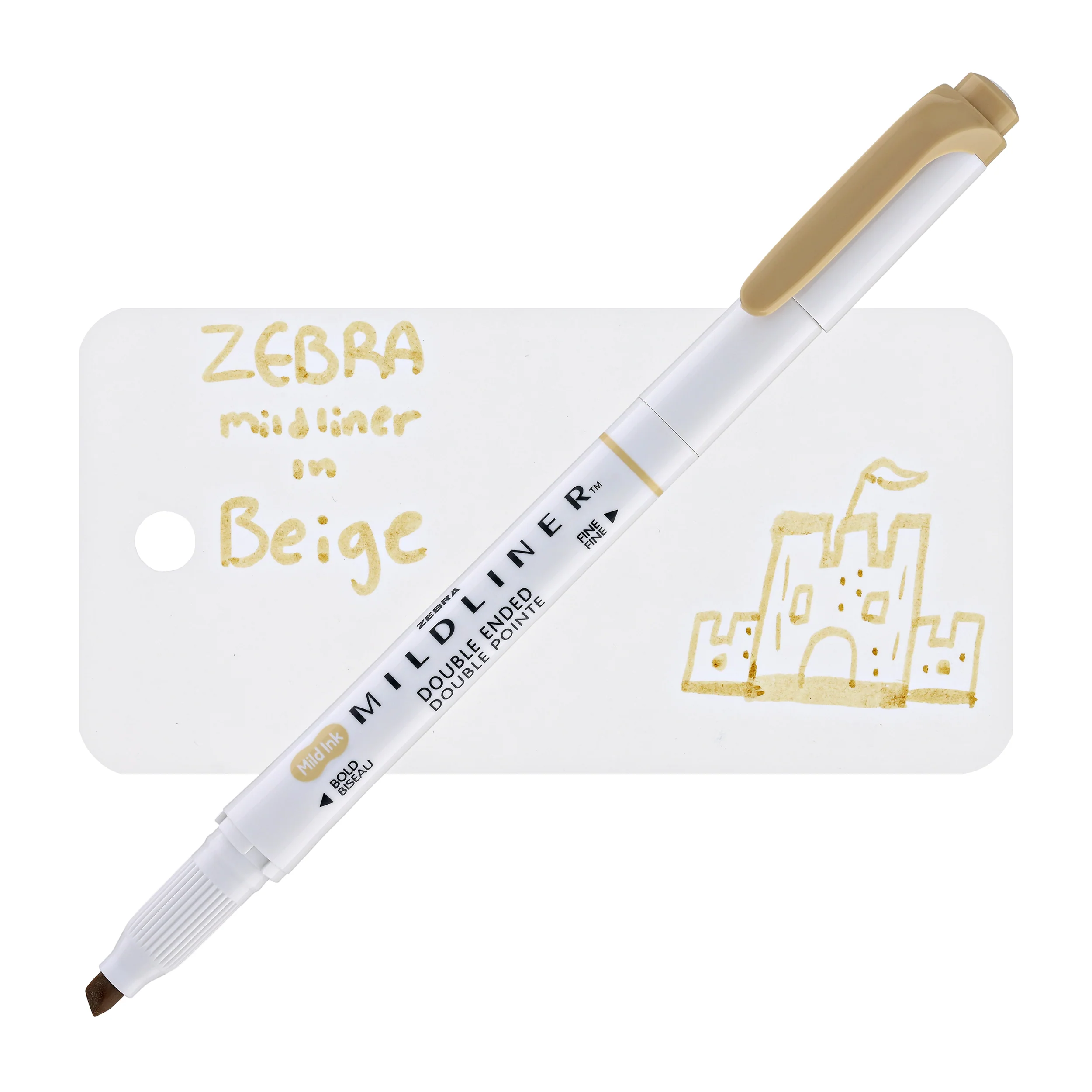 1269-zebra-mildliner-dual-tip-highlighter-in-beige-1.webp Zebra Mildliner Dual-Tip Highlighter in Beige