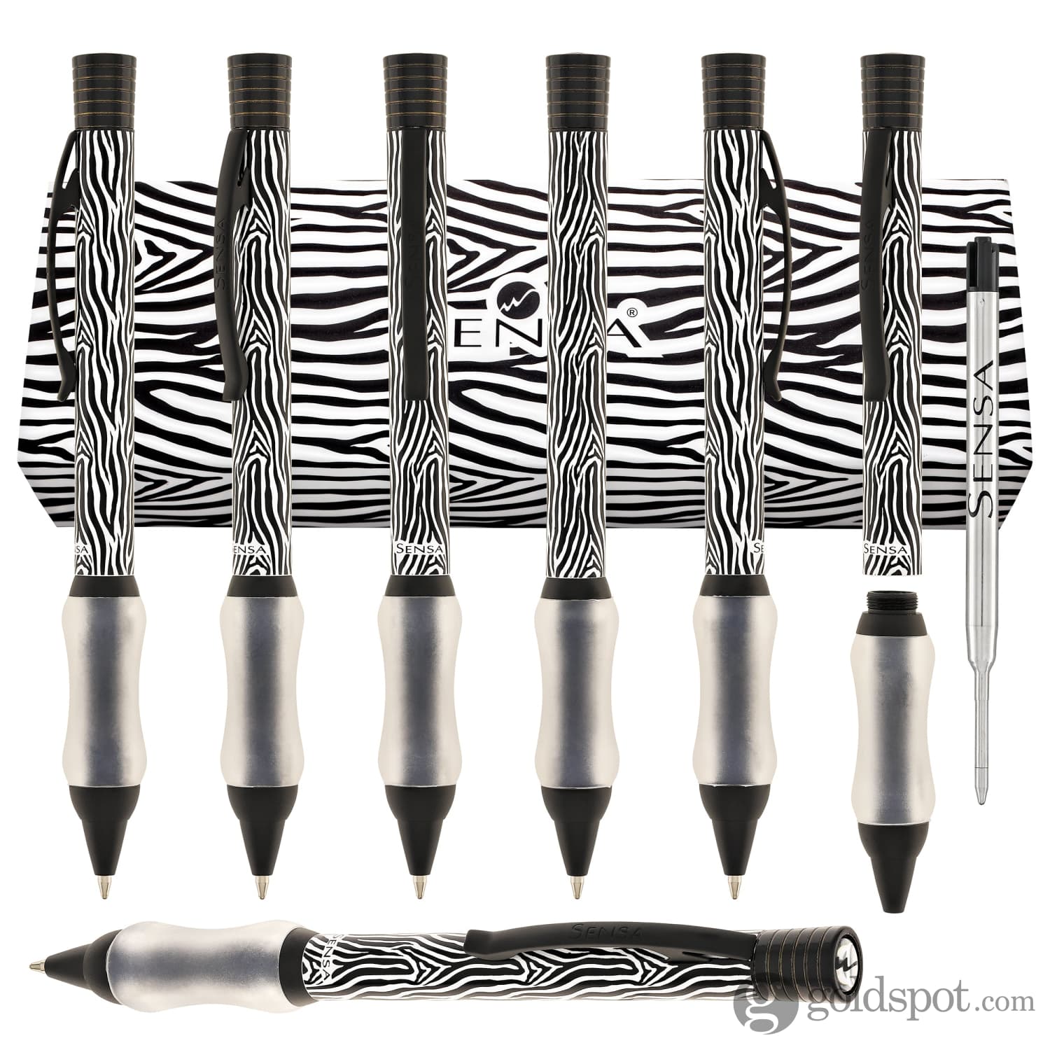 1290-sensa-safari-ballpoint-pen-in-zebra-8.jpg Sensa Safari Ballpoint Pen in Zebra