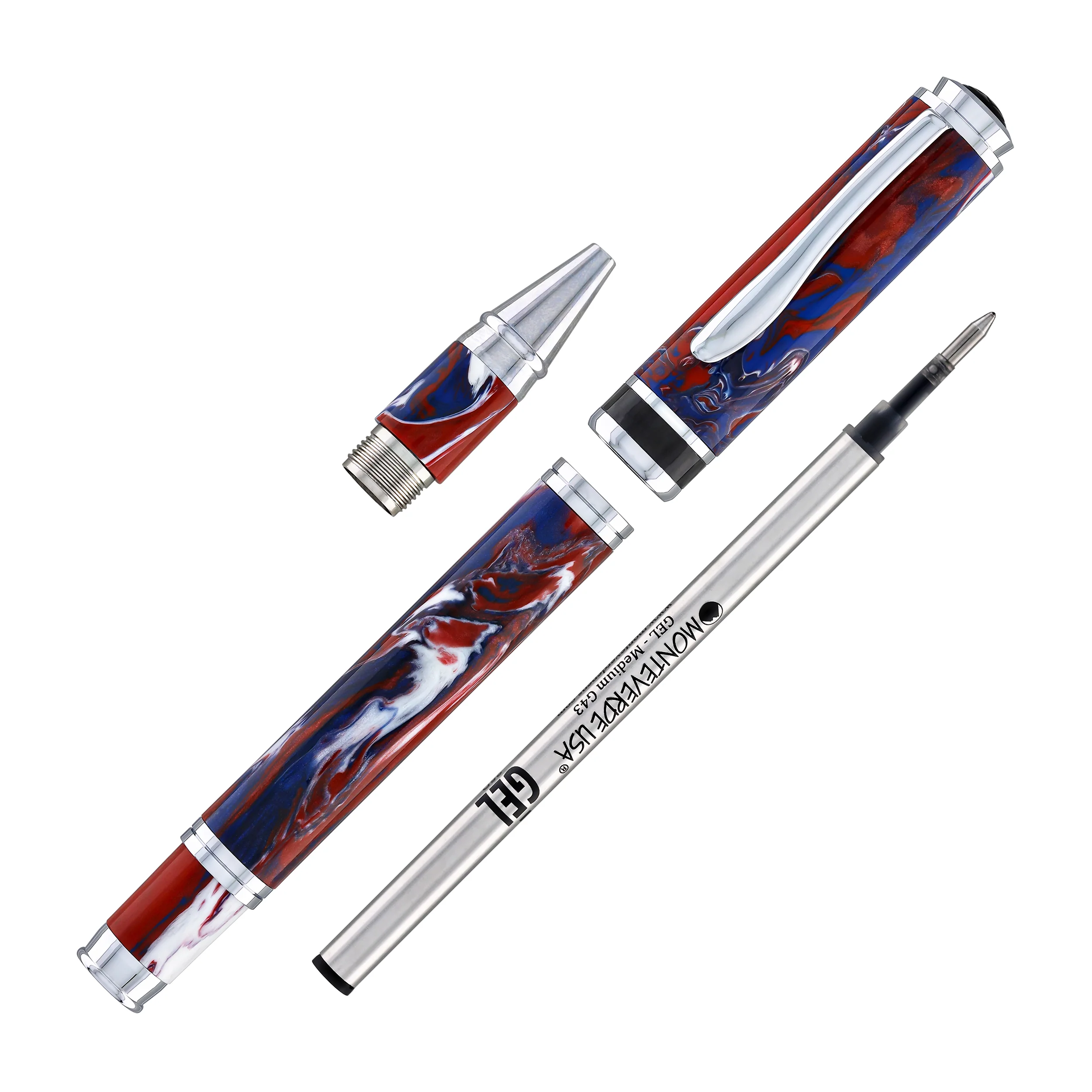 1320-monteverde-innova-rollerball-pen-in-usa-250-anniversary-limited-edition-8.webp Monteverde Innova Rollerball Pen in USA 250 Anniversary - Limited Edition