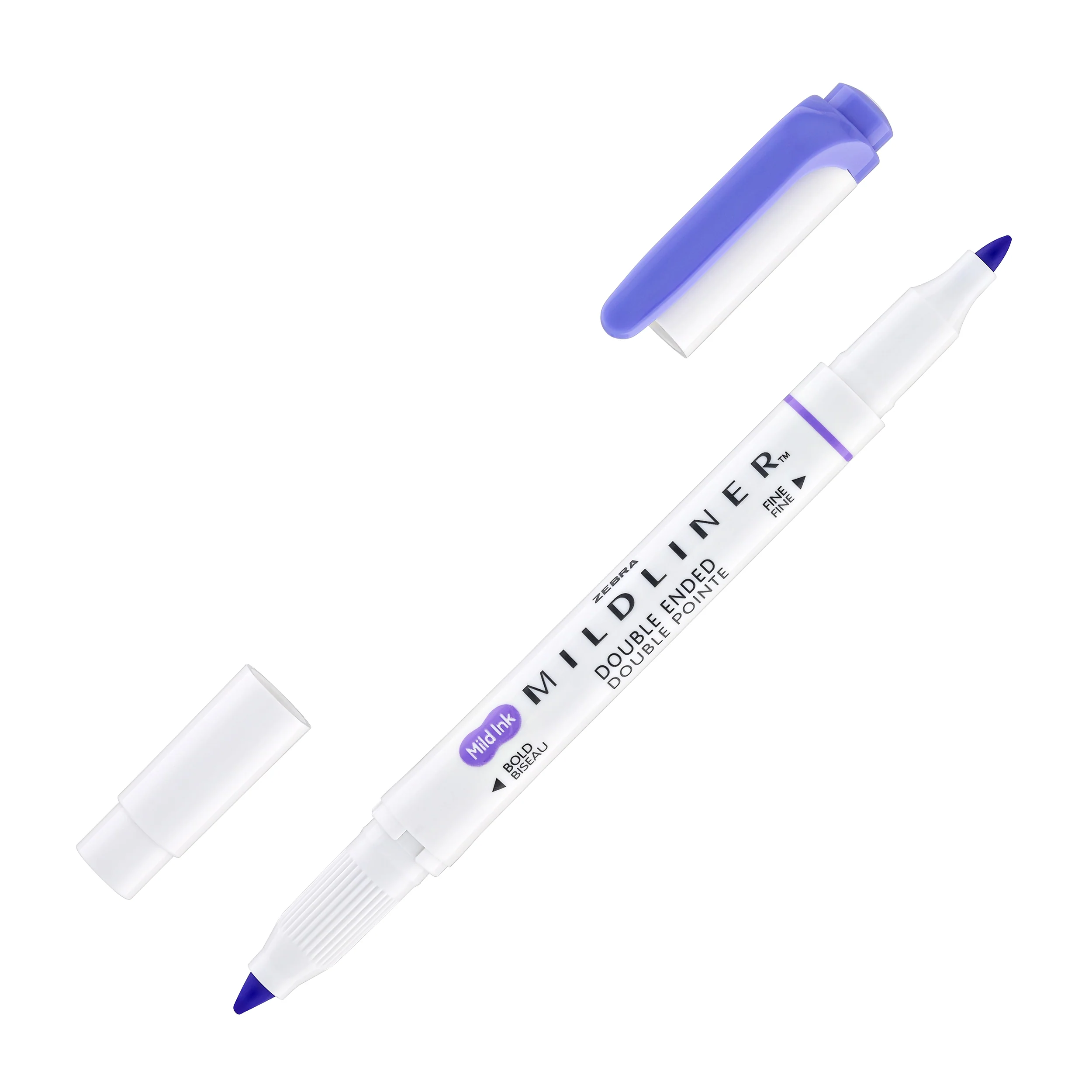 1334-zebra-mildliner-dual-tip-highlighter-in-lavender-2.webp Zebra Mildliner Dual-Tip Highlighter in Lavender