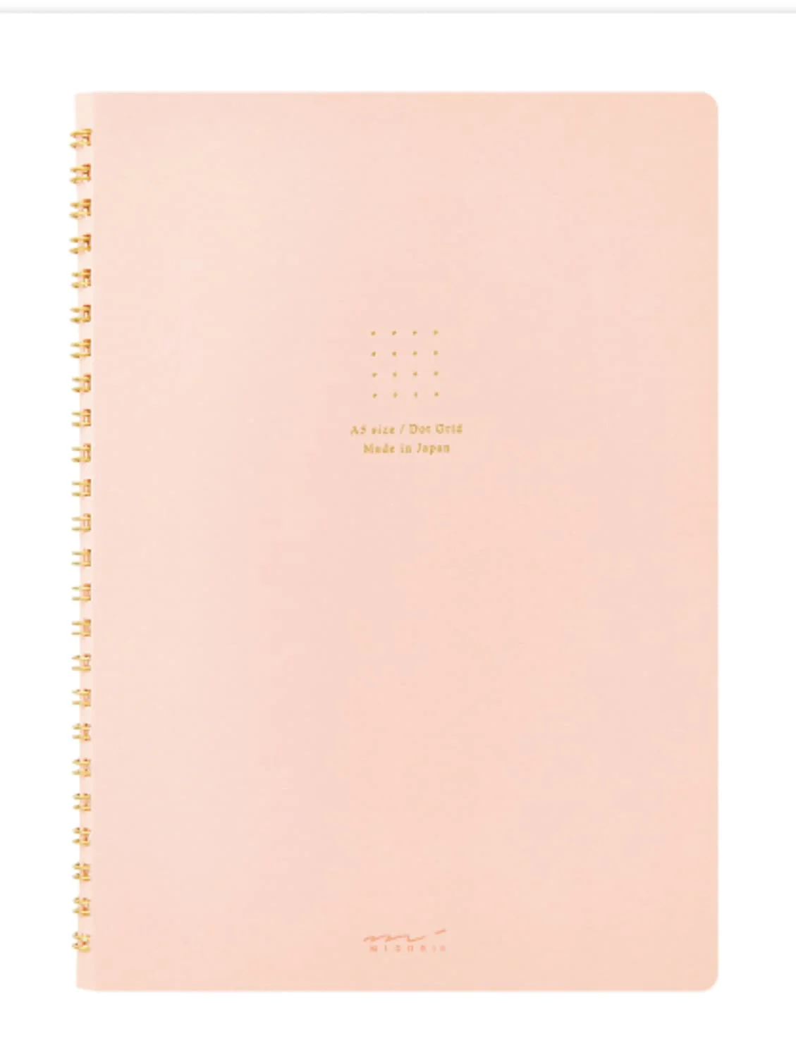 1345-midori-soft-color-ring-a5-notebook-in-pink-dot-grid-1.webp Midori Soft Color Ring A5 Notebook in Pink - Dot Grid