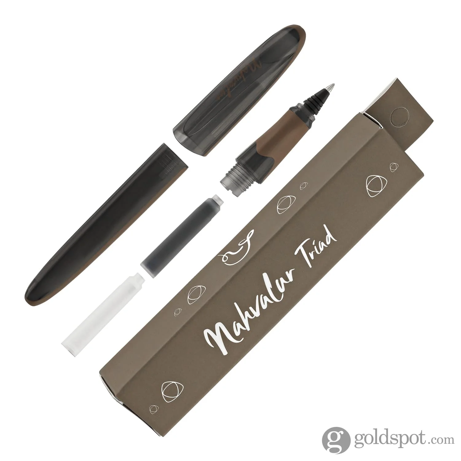 1349-nahvalur-triad-rollerball-pen-in-chocolate-8.webp Nahvalur Triad Rollerball Pen in Chocolate