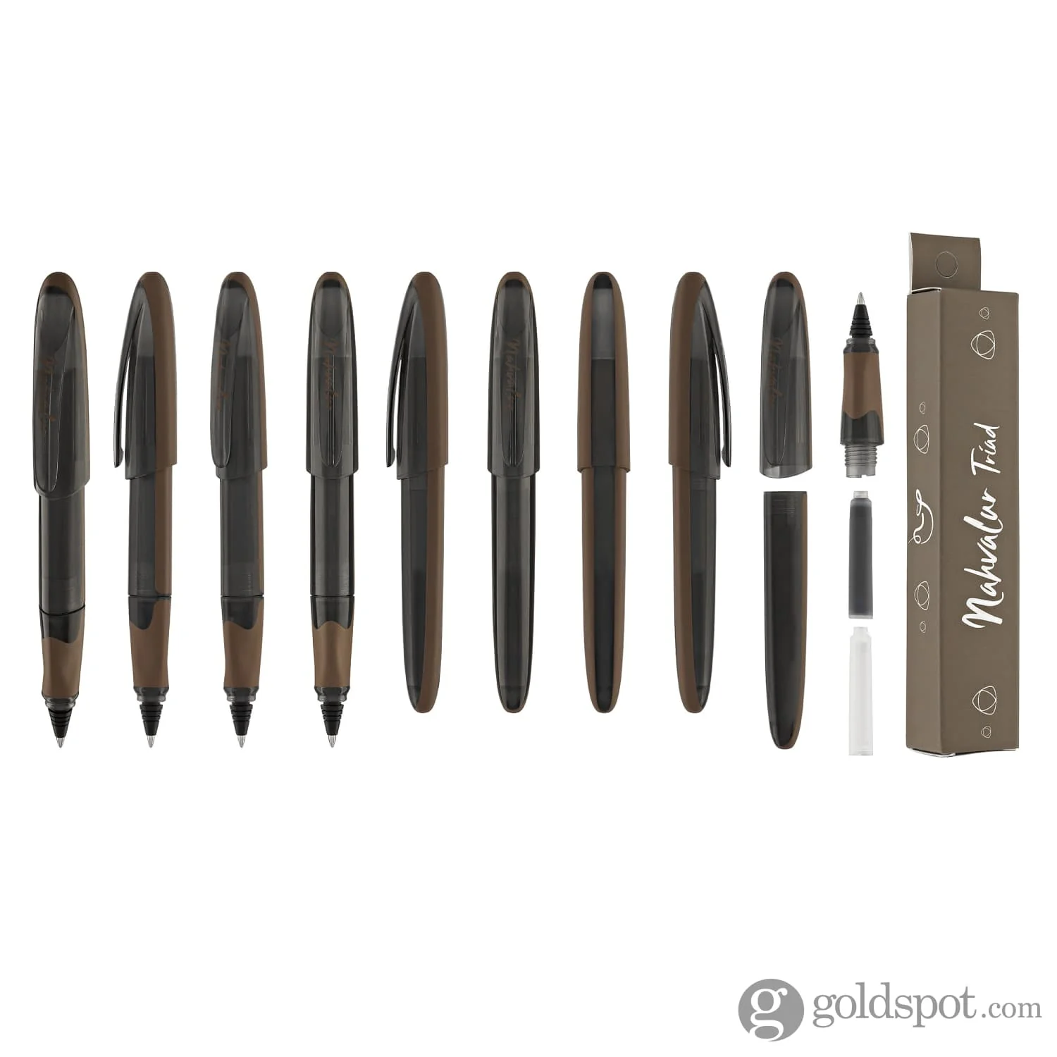 1349-nahvalur-triad-rollerball-pen-in-chocolate-9.webp Nahvalur Triad Rollerball Pen in Chocolate