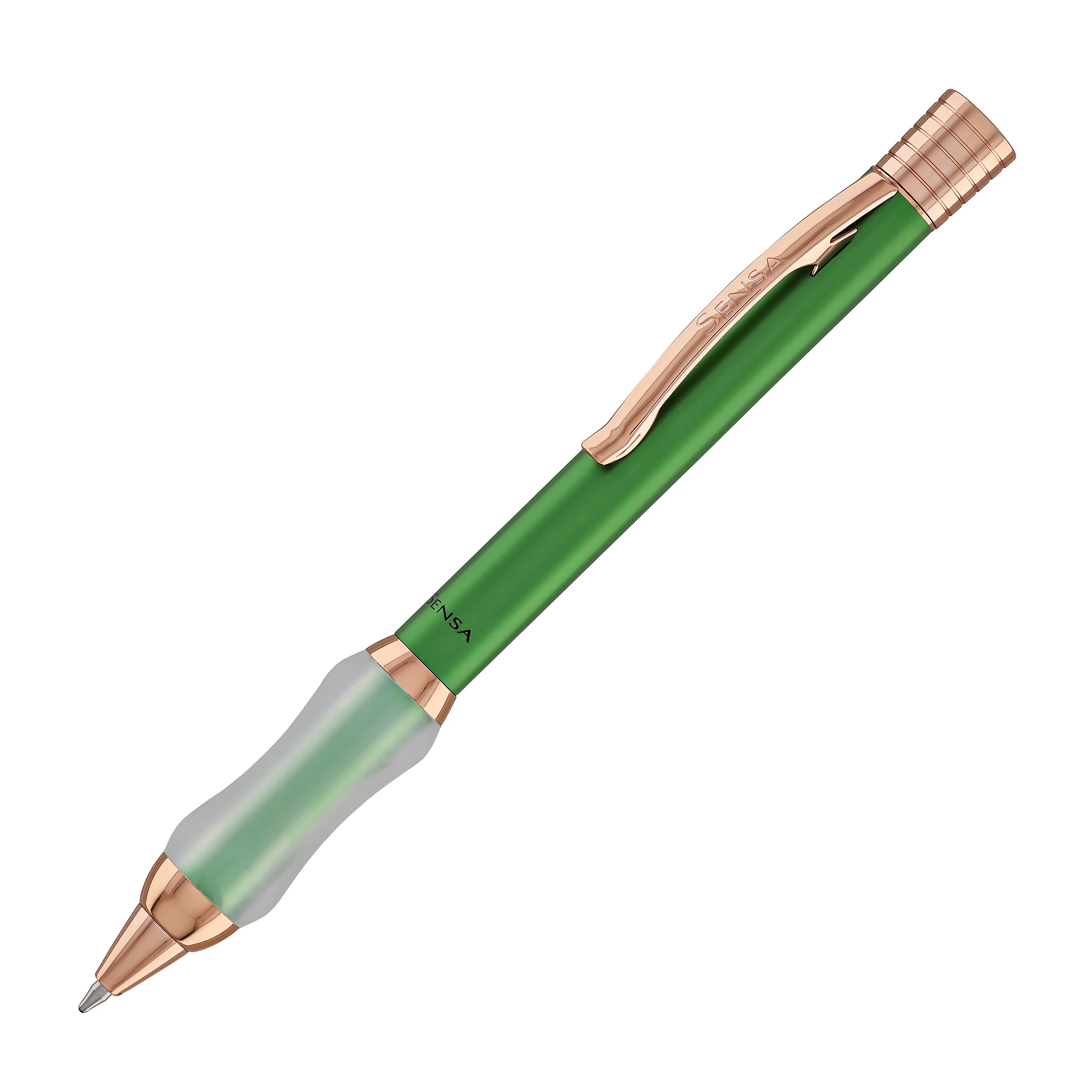 1377-sensa-30th-anniversary-ballpoint-pen-in-shamrock-green-3.webp Sensa 30th Anniversary Ballpoint Pen in Shamrock Green