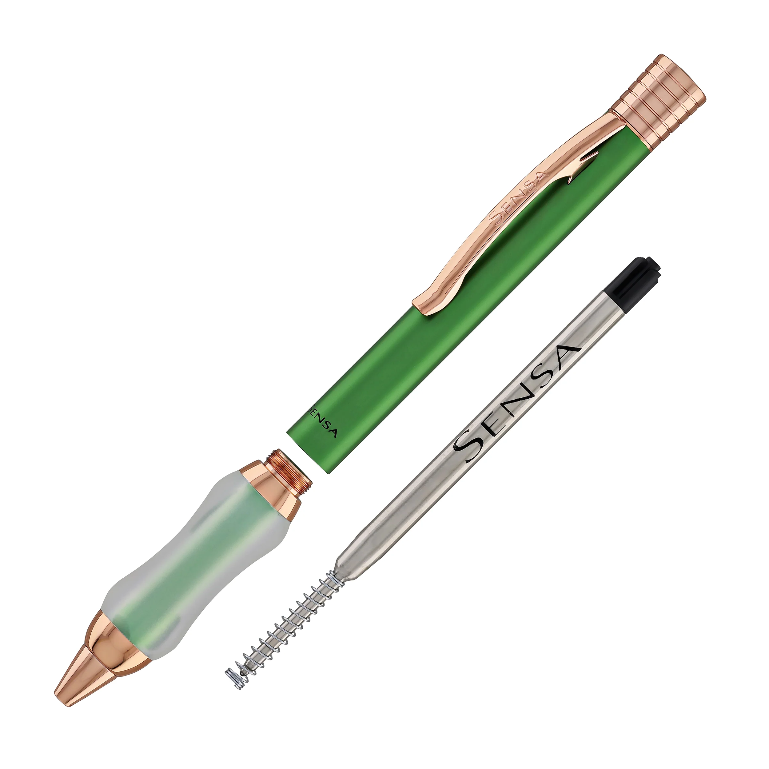 1377-sensa-30th-anniversary-ballpoint-pen-in-shamrock-green-6.webp Sensa 30th Anniversary Ballpoint Pen in Shamrock Green