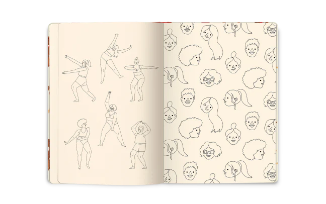 Caran d'Ache Nina Cosford Drawing Book - A5