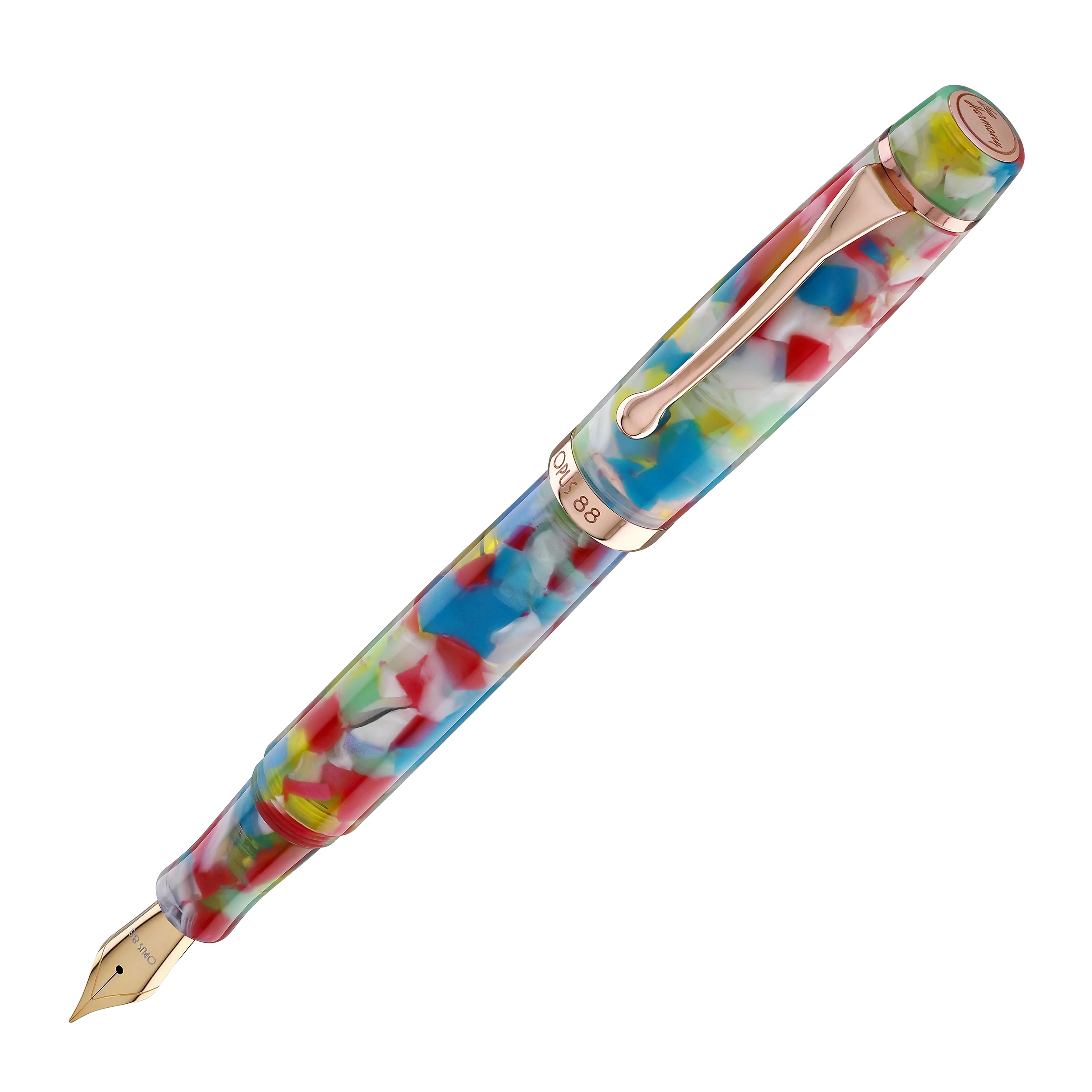 1385-opus-88-harmony-fountain-pen-in-flower-1.webp Opus 88 Harmony Fountain Pen in Flower