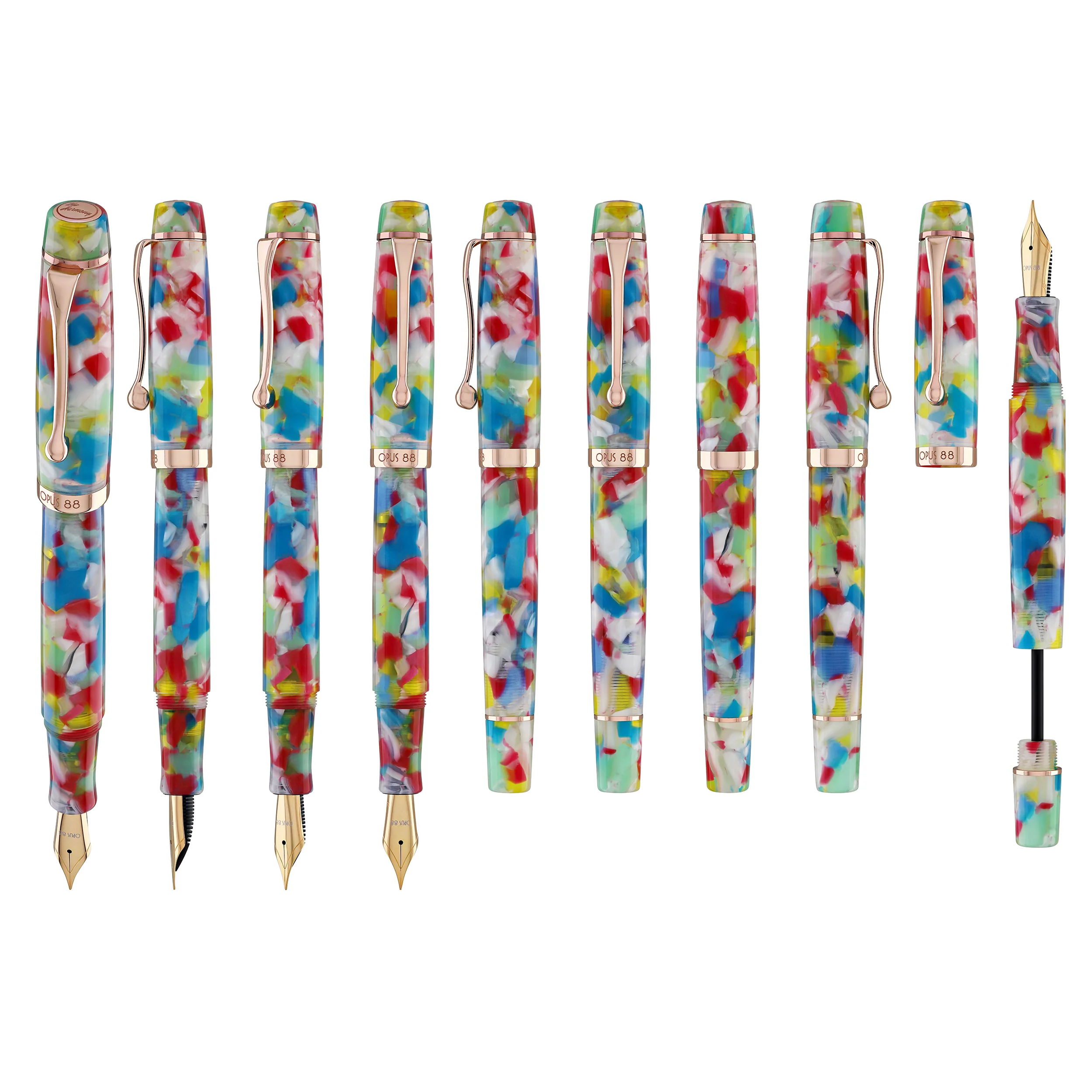 Opus 88 Harmony Fountain Pen in Flower