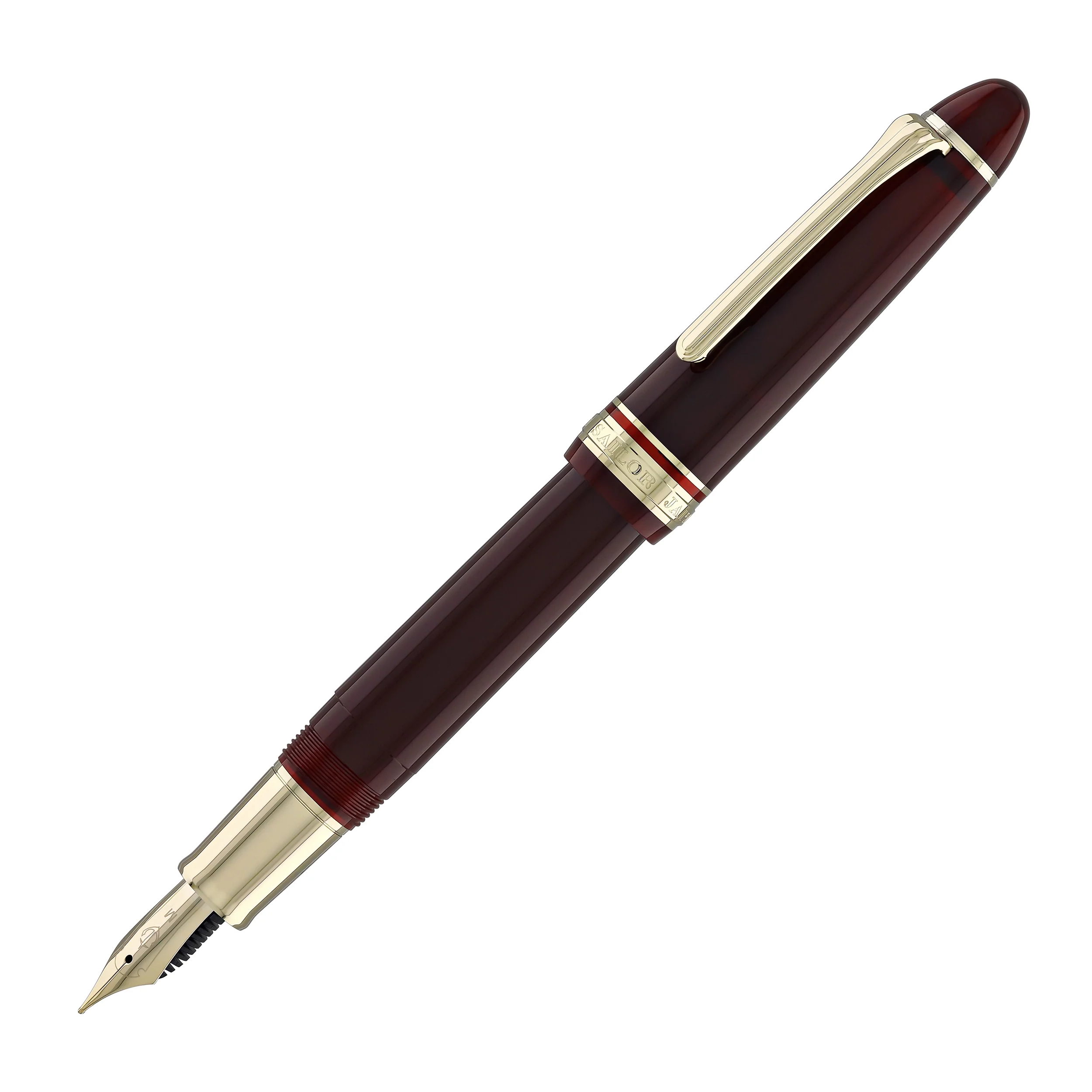 Sailor 1911 Casual L Stable Fountain Pen in Muted Red, Gold Trim