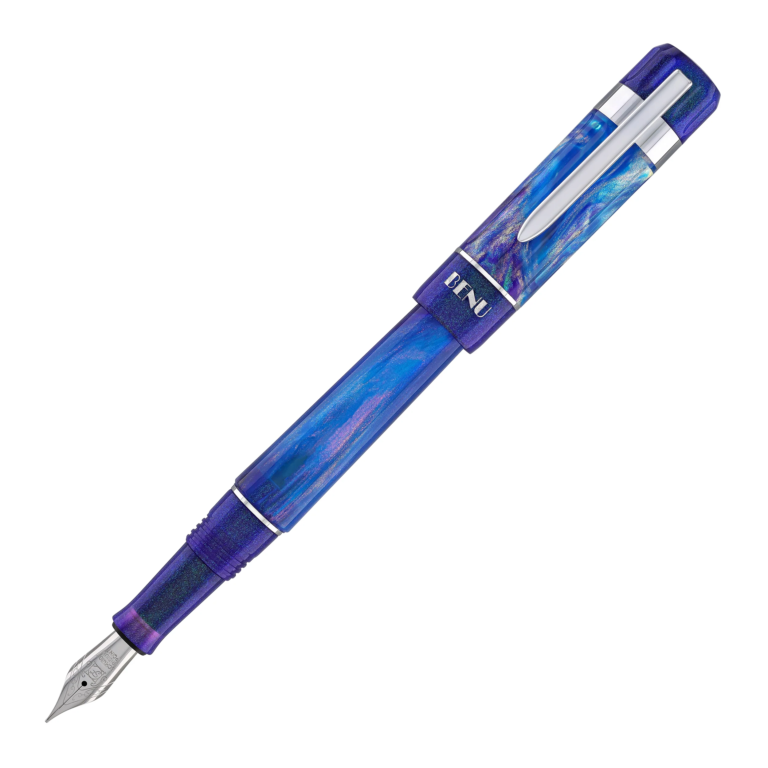 1402-benu-tribute-fountain-pen-in-monet-1.webp Benu Tribute Fountain Pen in Monet