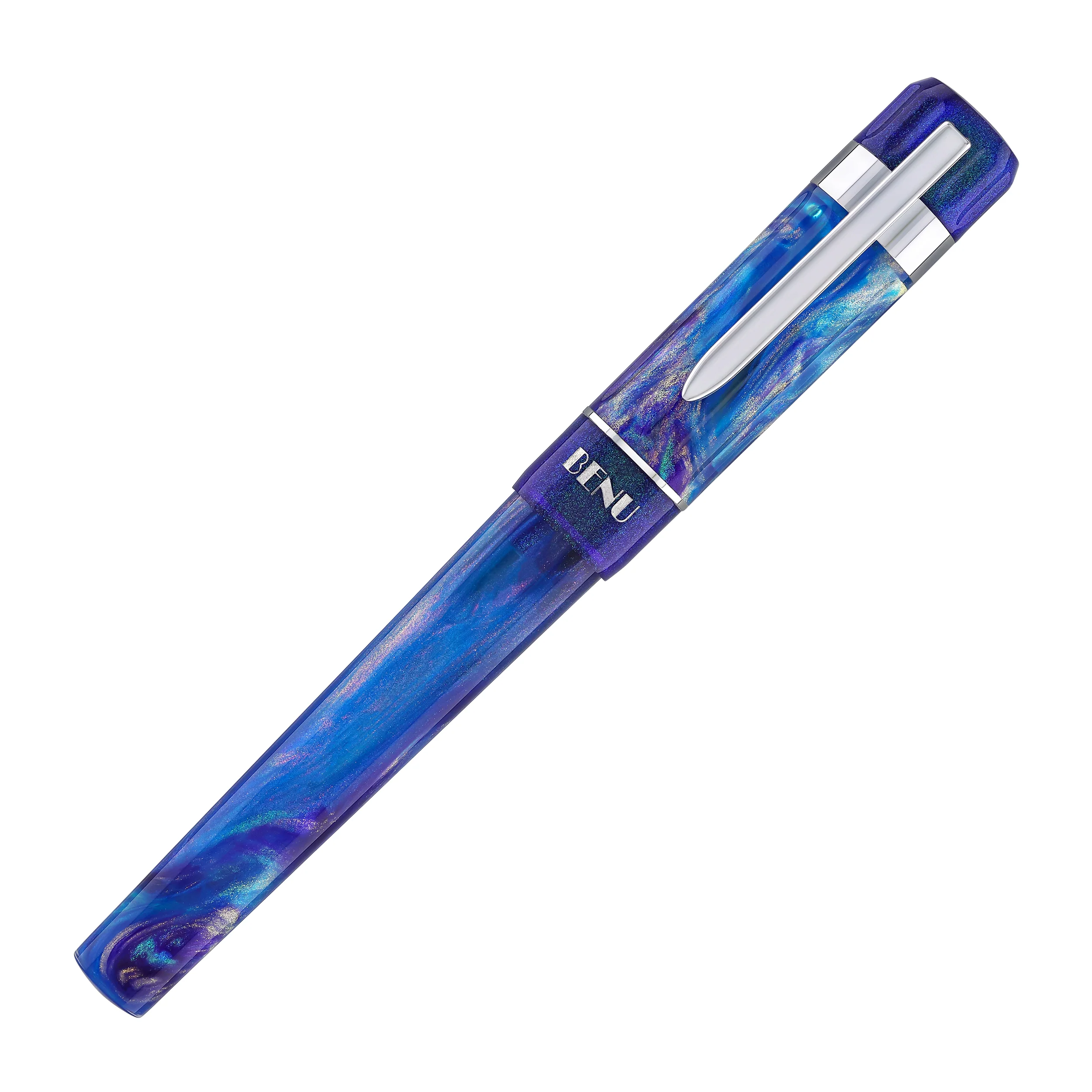 1402-benu-tribute-fountain-pen-in-monet-2.webp Benu Tribute Fountain Pen in Monet