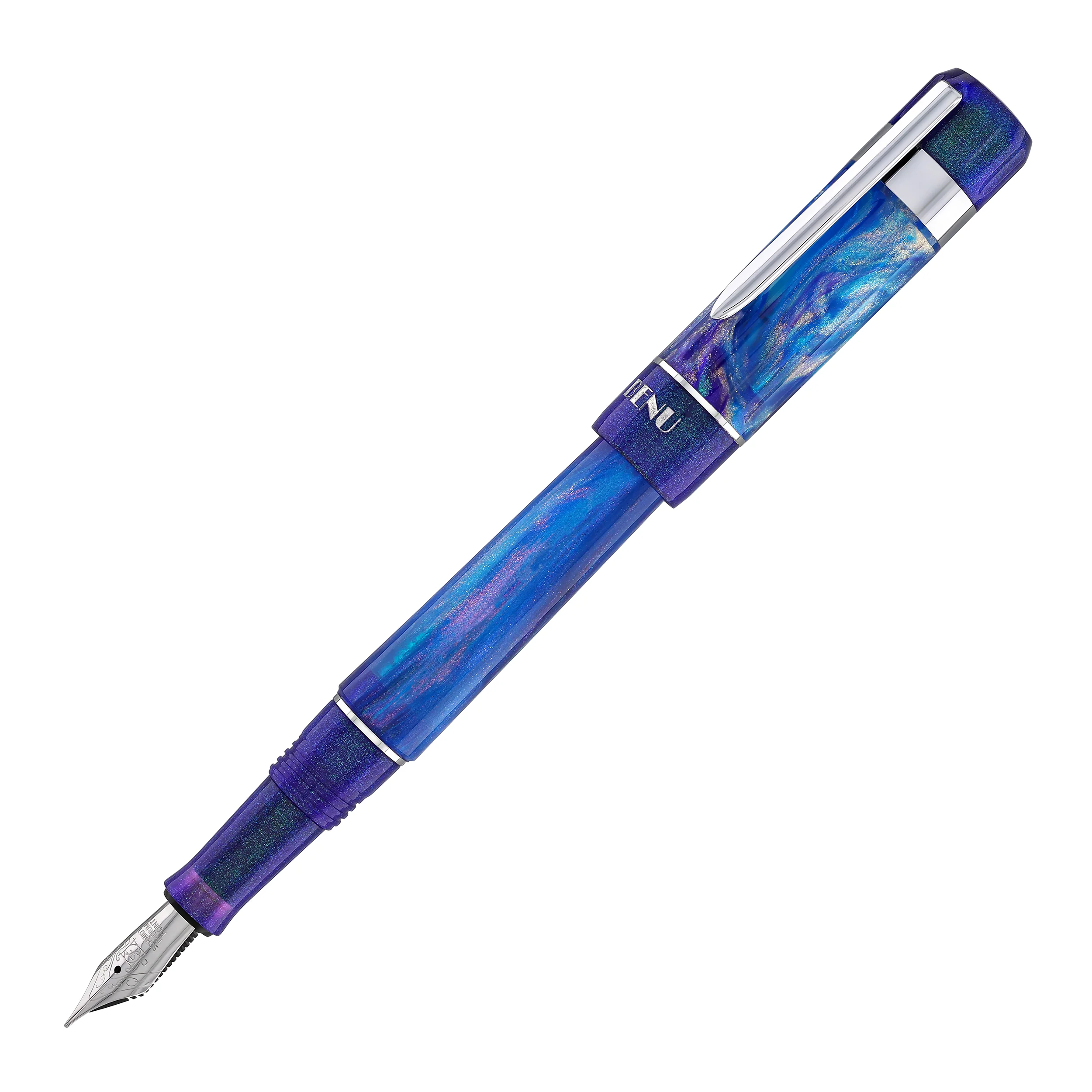 1402-benu-tribute-fountain-pen-in-monet-3.webp Benu Tribute Fountain Pen in Monet