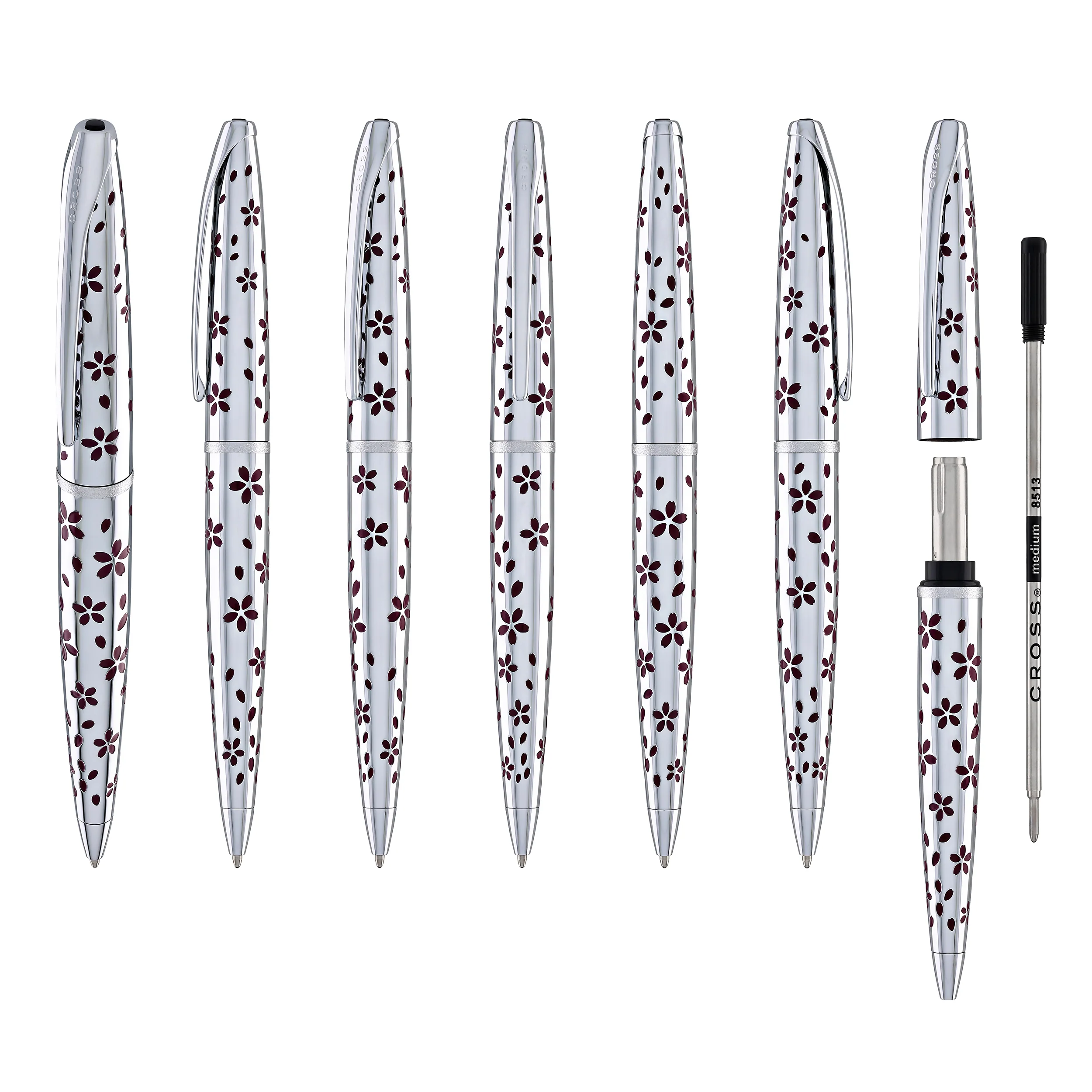 Cross ATX Sakura Ballpoint Pen in Cherry Blossom