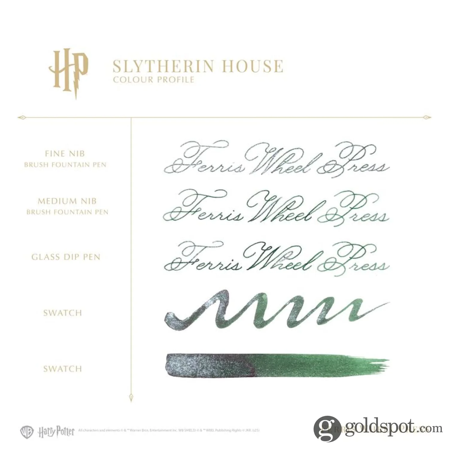 1426-ferris-wheel-press-x-harry-potter-themed-dabbler-pen-ink-set-in-slytherin-7.webp Ferris Wheel Press x Harry Potter Themed Dabbler Pen & Ink Set in Slytherin