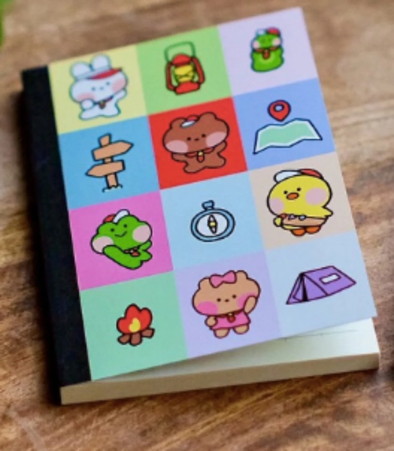 1436-itoya-oasis-notebook-in-line-friends-minini-adventure-grid-a6-1.webp Itoya Oasis Notebook in LINE FRIENDS Minini 'Adventure Grid' - A6