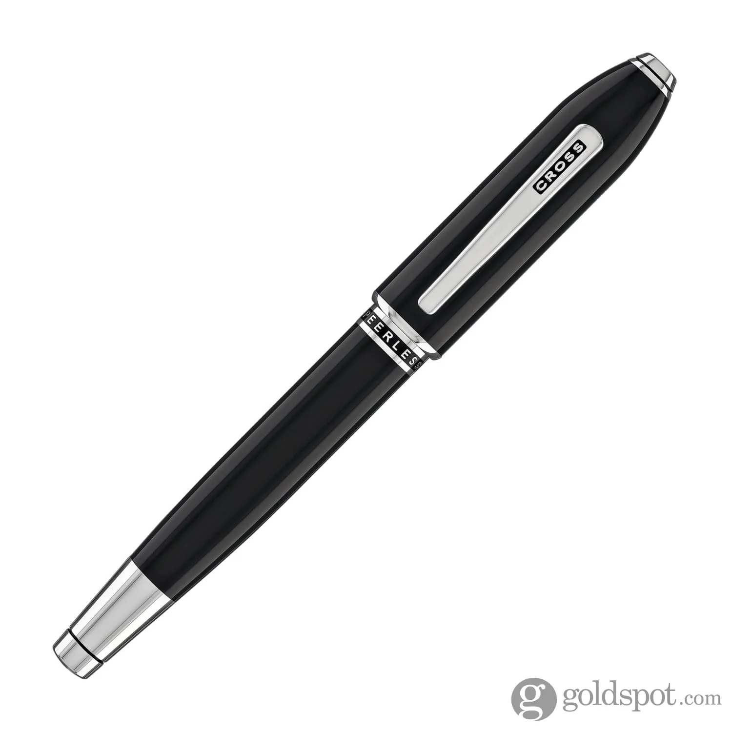 1439-cross-peerless-rollerball-pen-in-obsidian-black-lacquer-2.webp Cross Peerless Rollerball Pen in Obsidian Black Lacquer