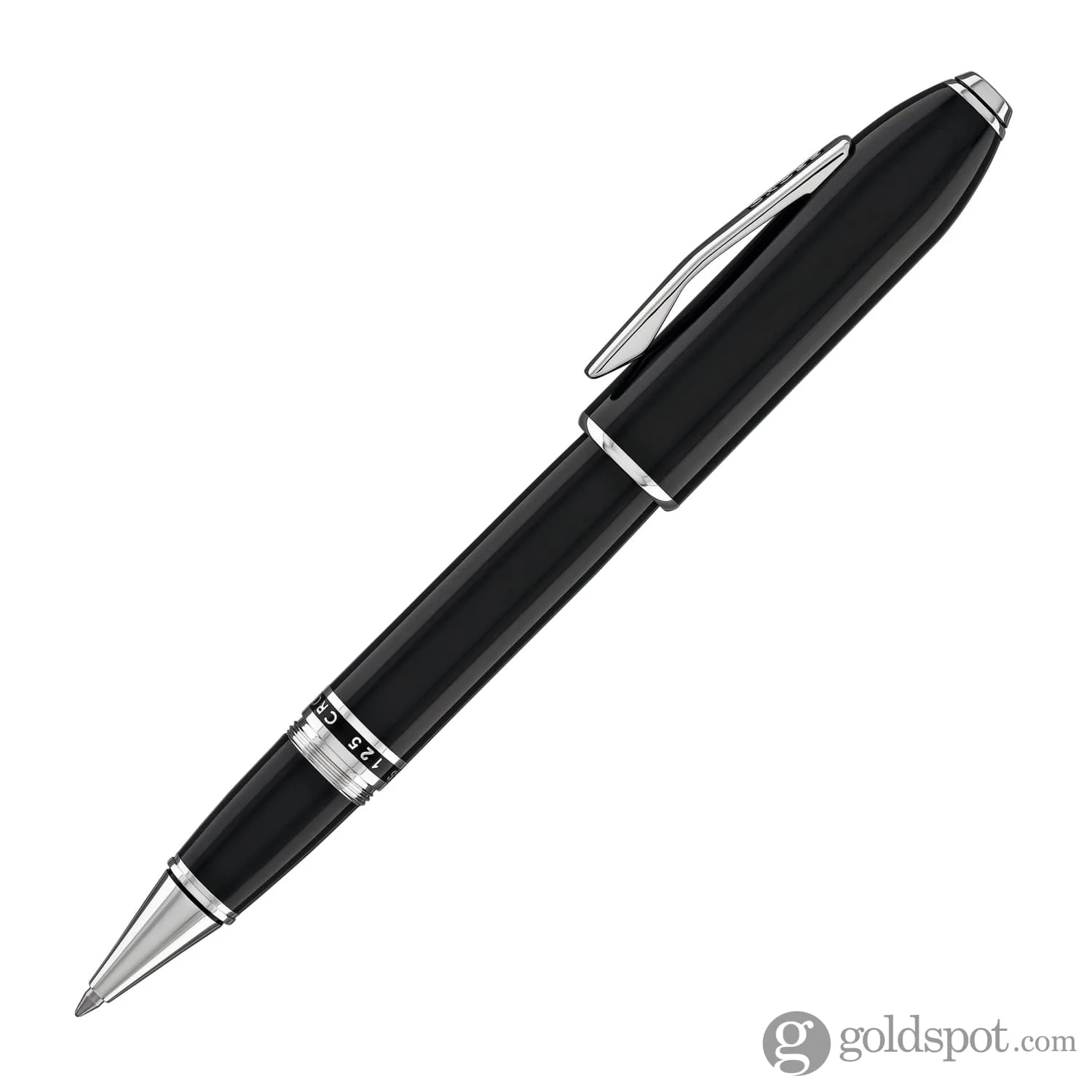 1439-cross-peerless-rollerball-pen-in-obsidian-black-lacquer-4.webp Cross Peerless Rollerball Pen in Obsidian Black Lacquer